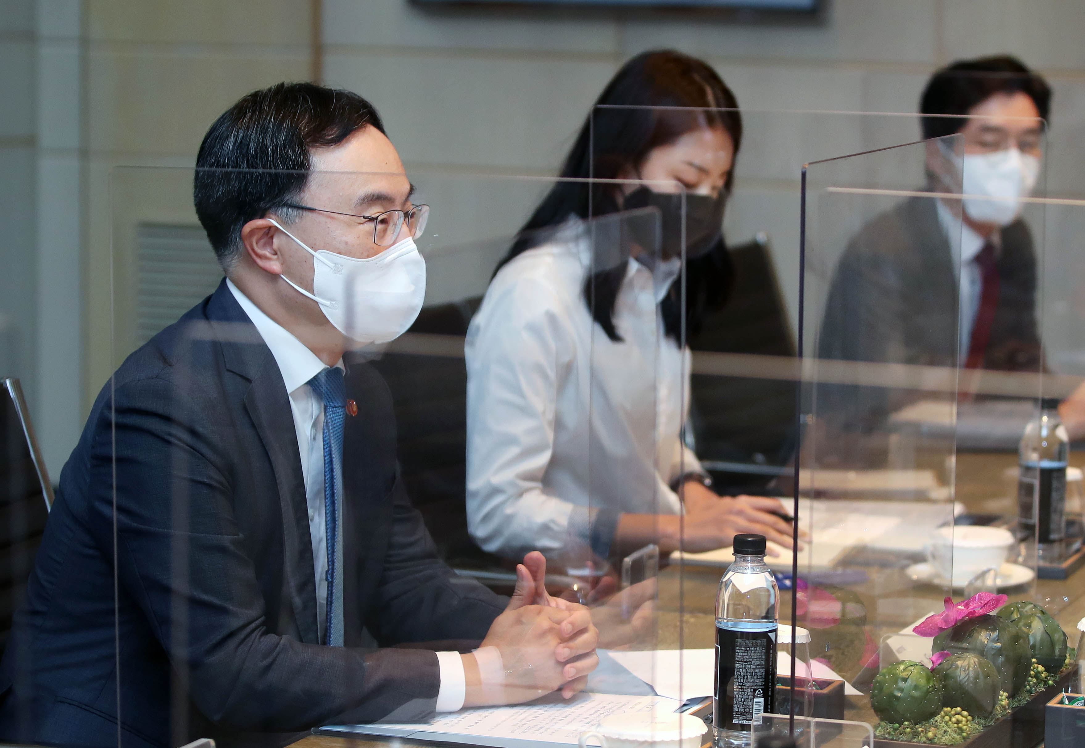 머크 일렉트로닉스社 대표 면담 5