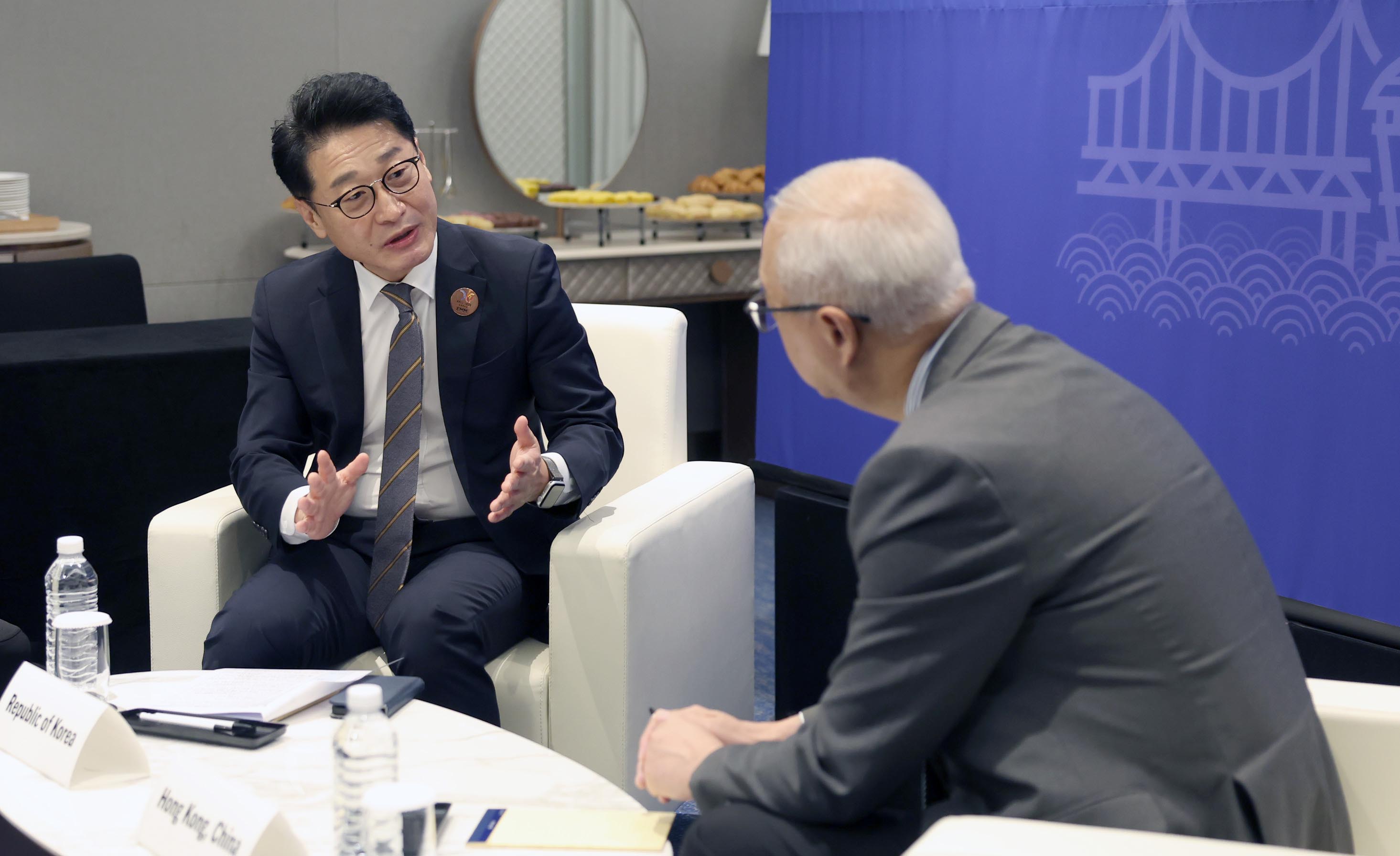 홍콩 환경생태국 국장(장관급) 면담 3
