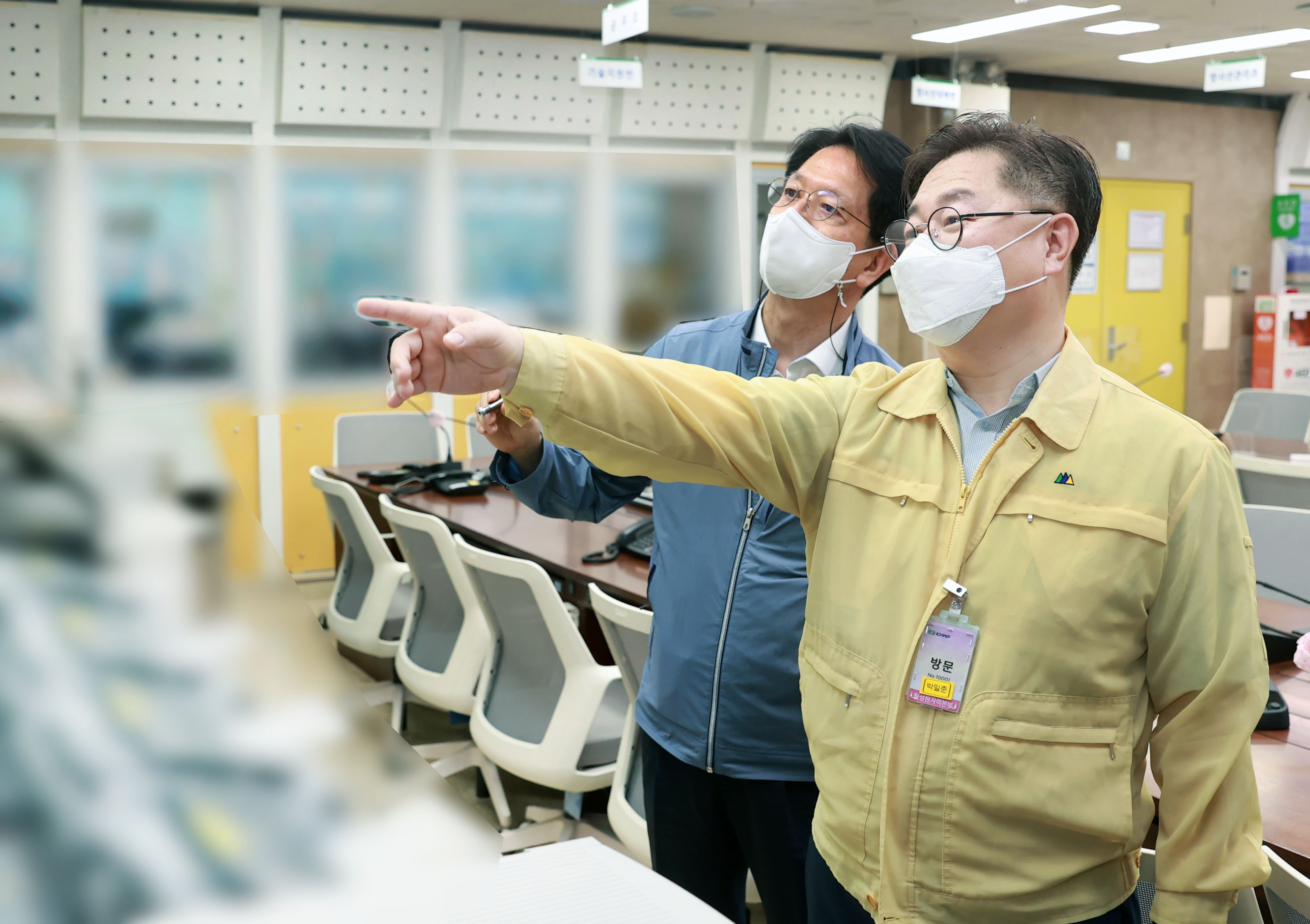 원전 운영 점검을 위해 월성원자력본부 현장 방문 3