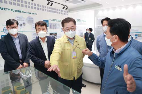 원전 운영 점검을 위해 월성원자력본부 현장 방문 1