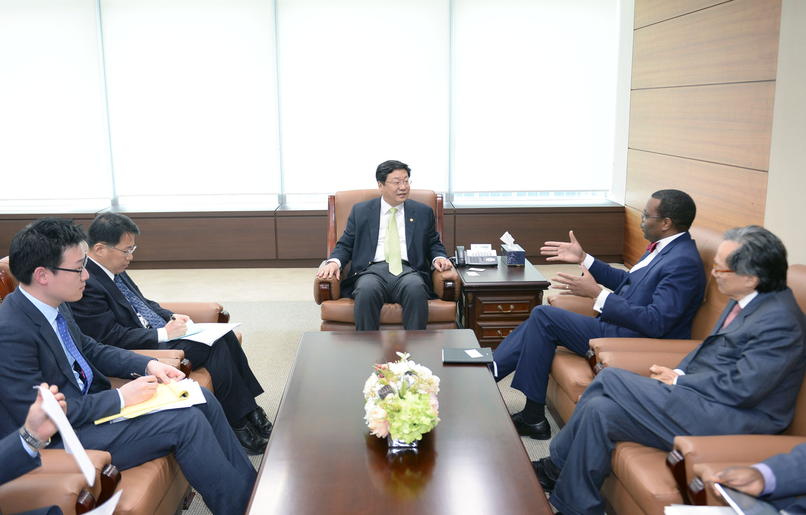 아프리카개발은행(AfDB) 총재 면담 4