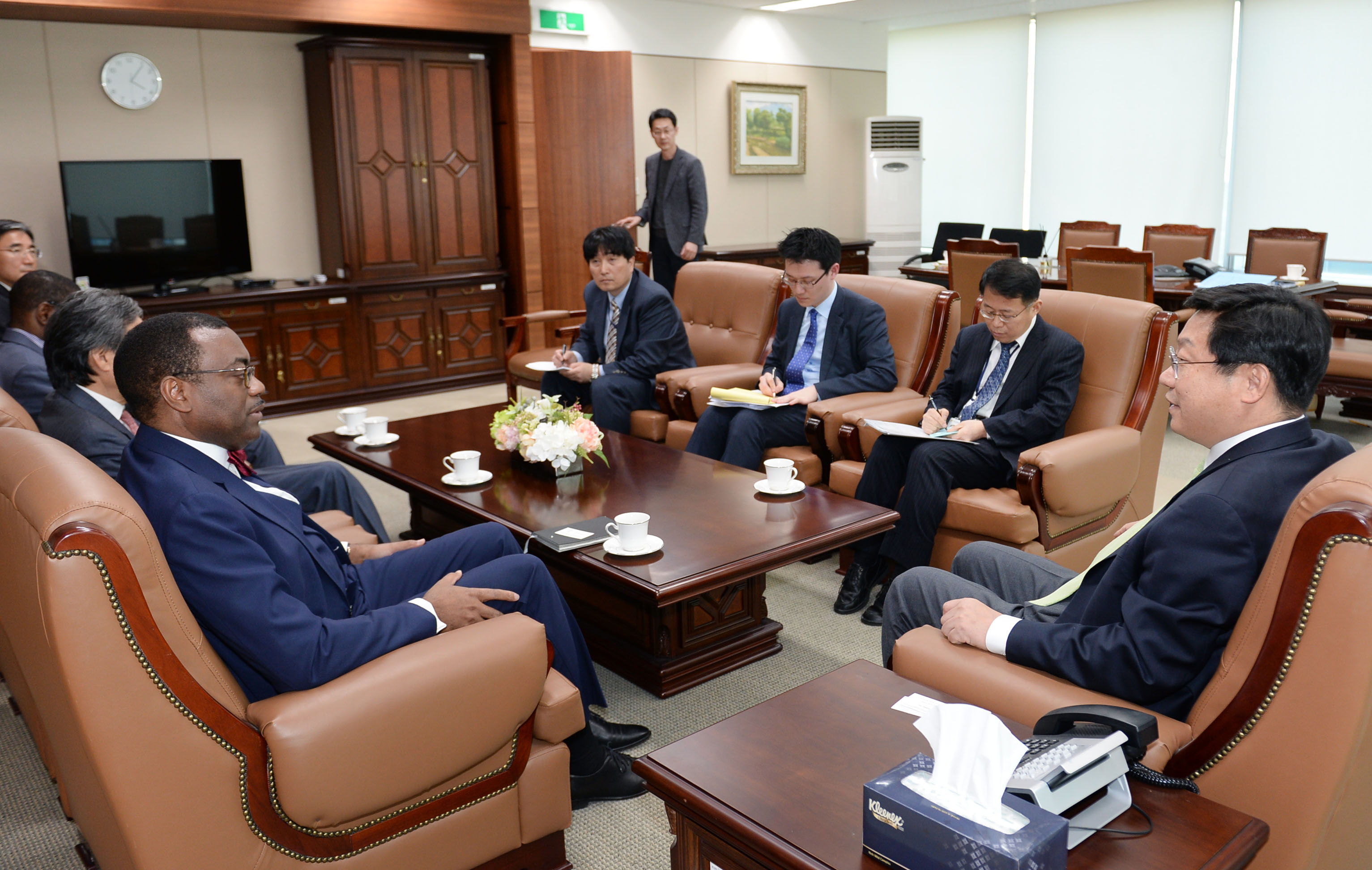아프리카개발은행(AfDB) 총재 면담 2
