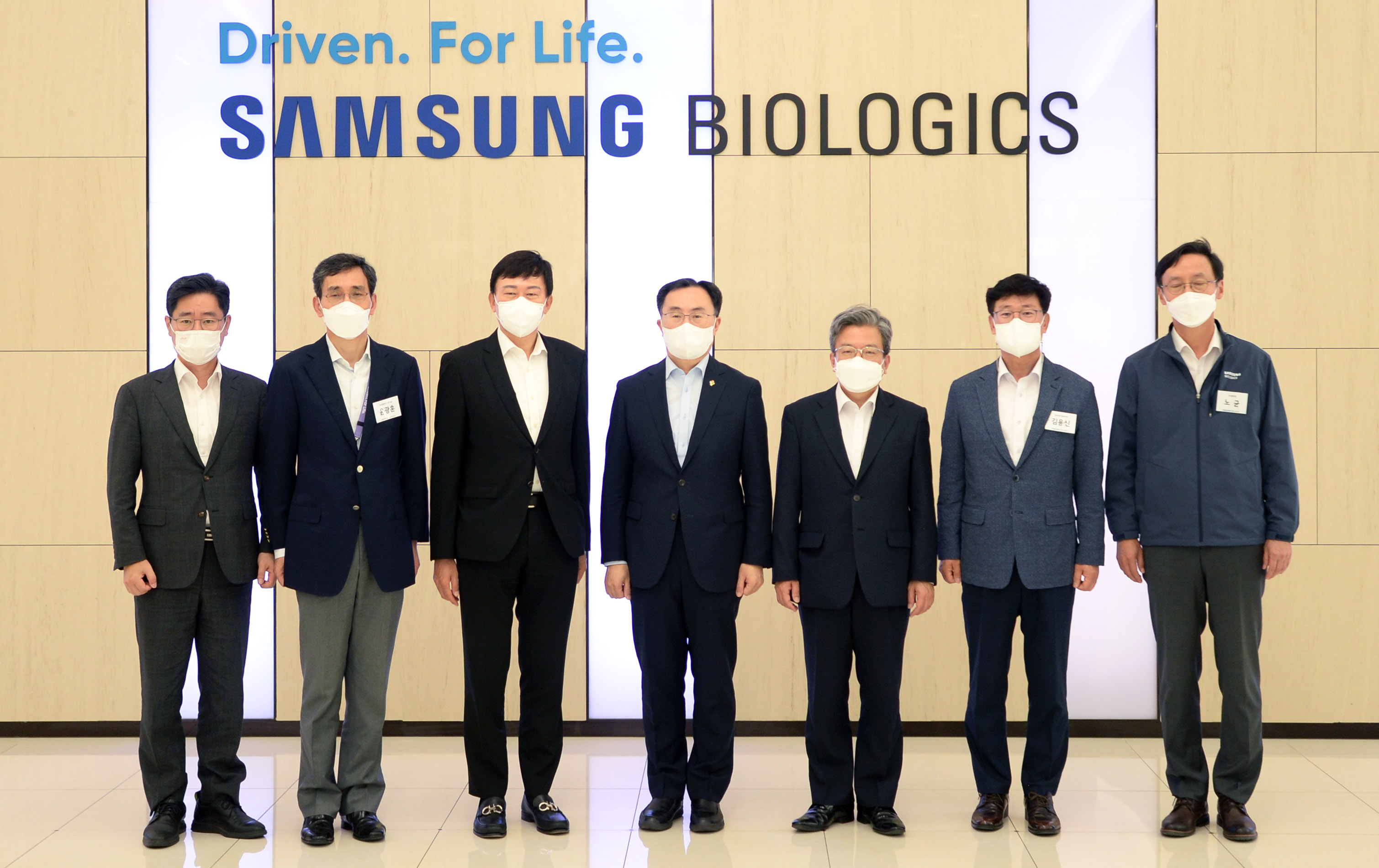 삼성바이오로직스 mRNA 백신 생산시설 구축 현장방문 6
