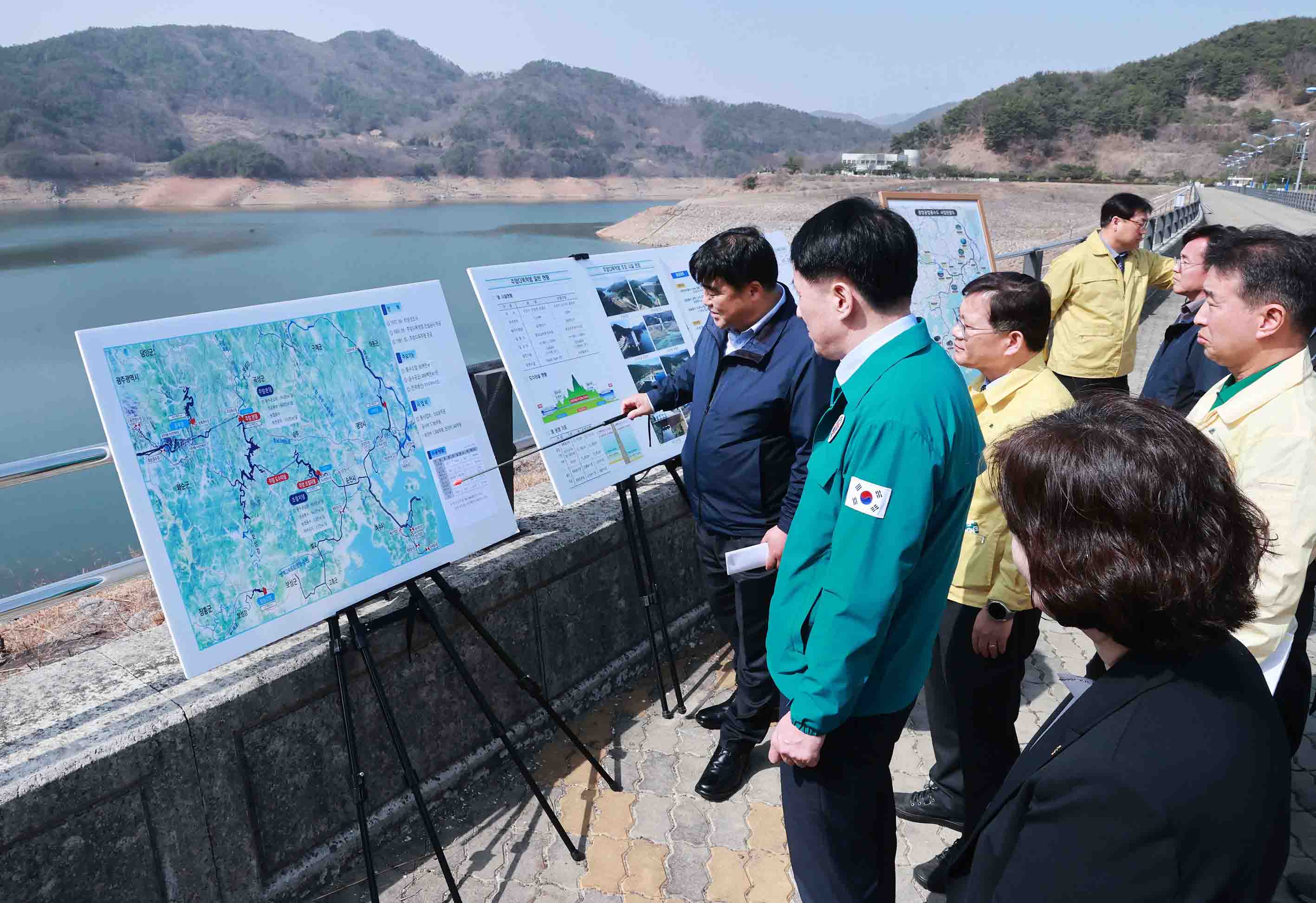 주암조절지댐 현장 점검 2