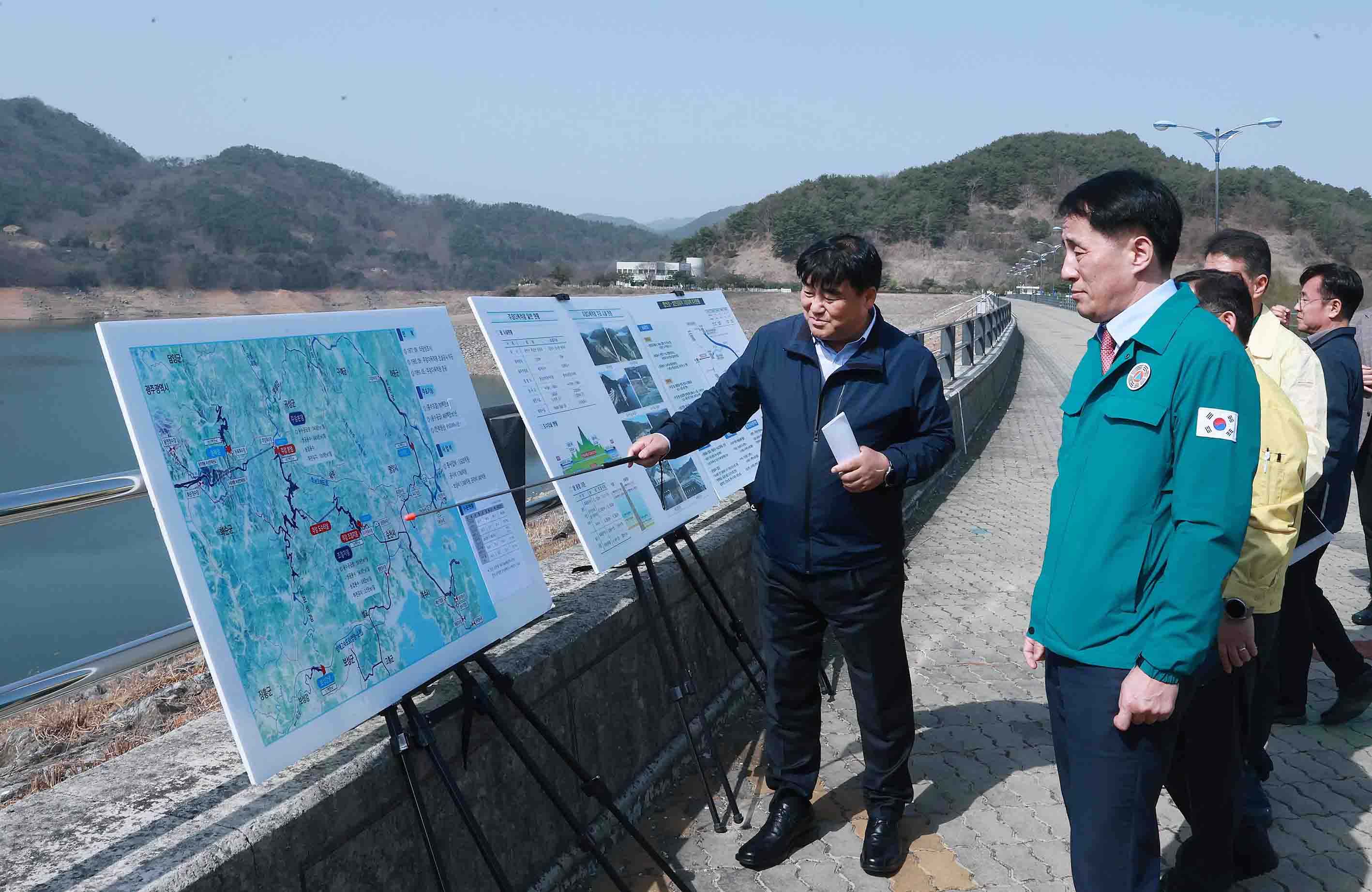 주암조절지댐 현장 점검 5
