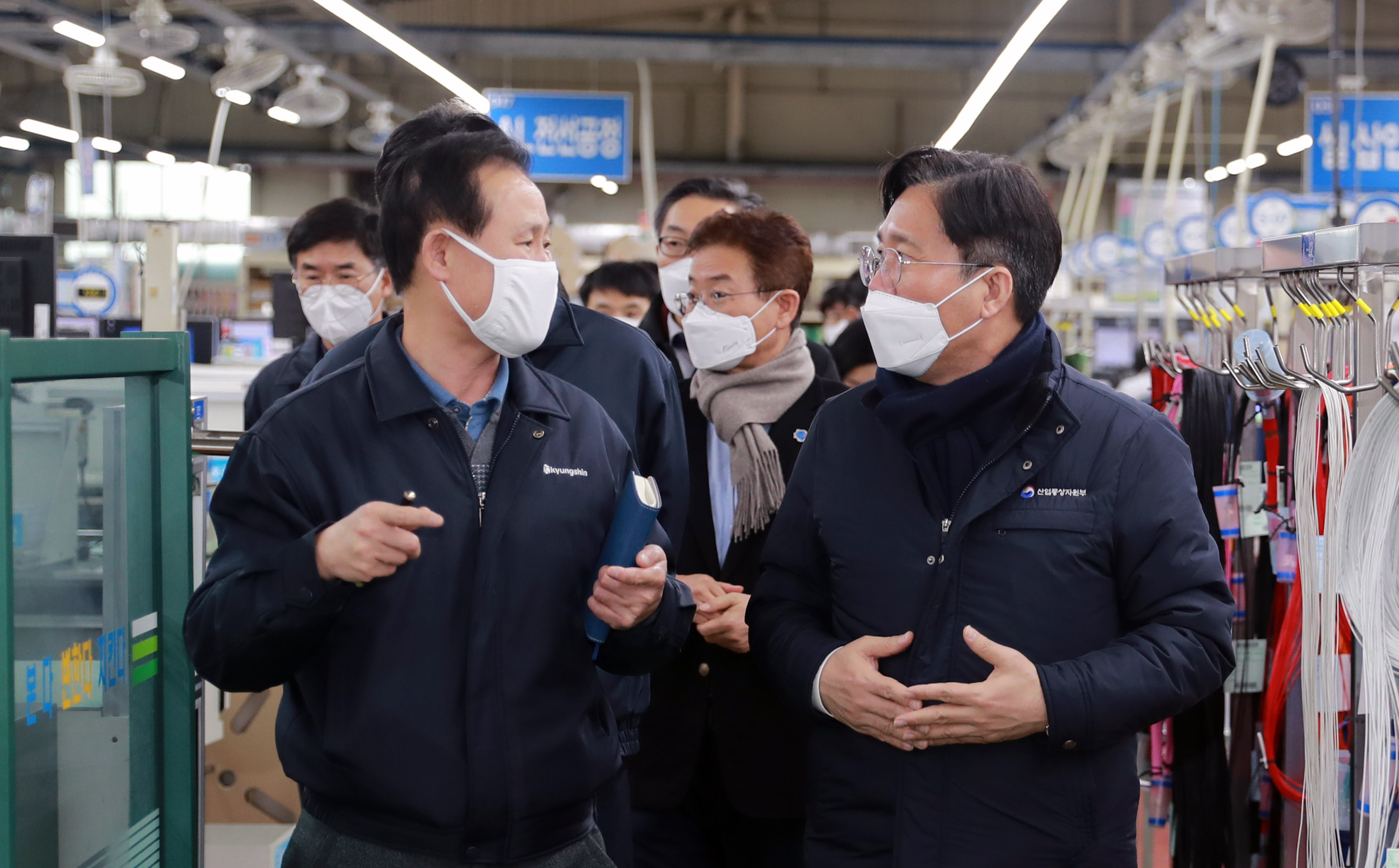 자동차 부품 생산 업체인 경신 경주공장 현장방문 3