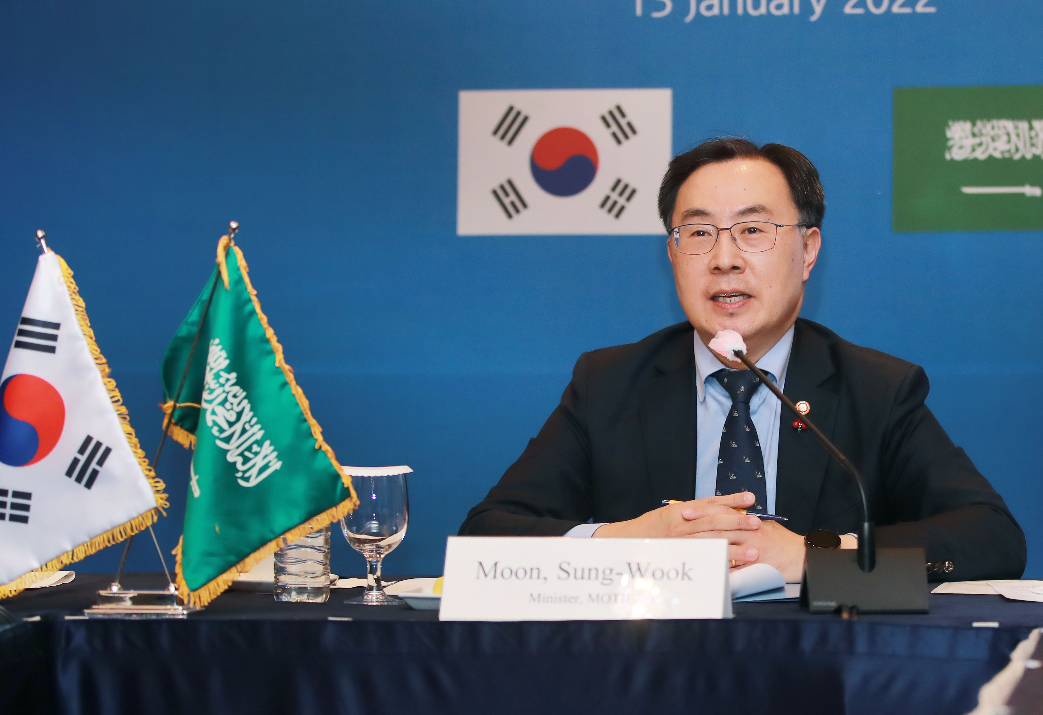 사우디 투자부 장관 영상면담 3