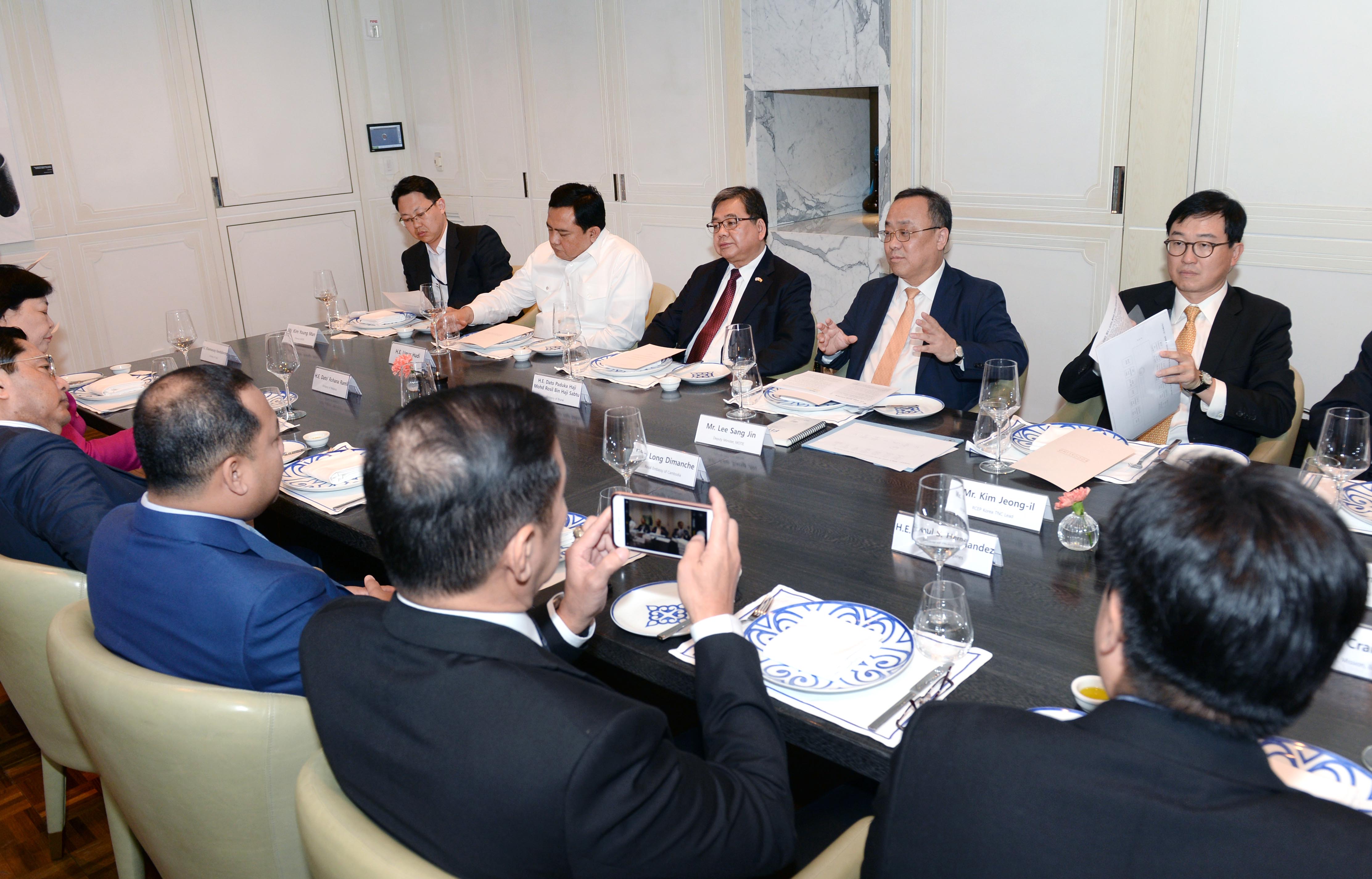 주한 ASEAN 대사단 오찬 간담회 2