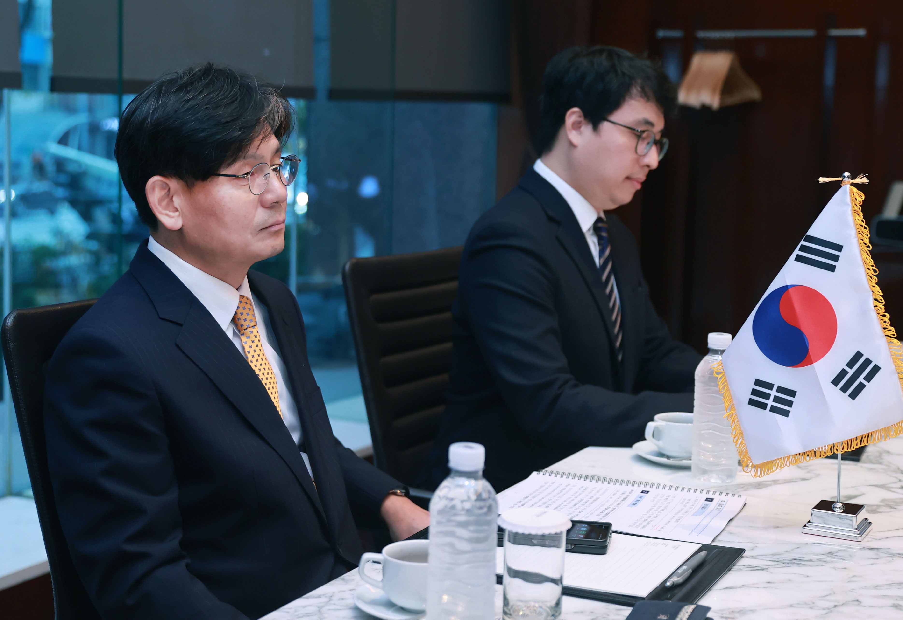 코트디부아르 대외무역총국장 면담 3