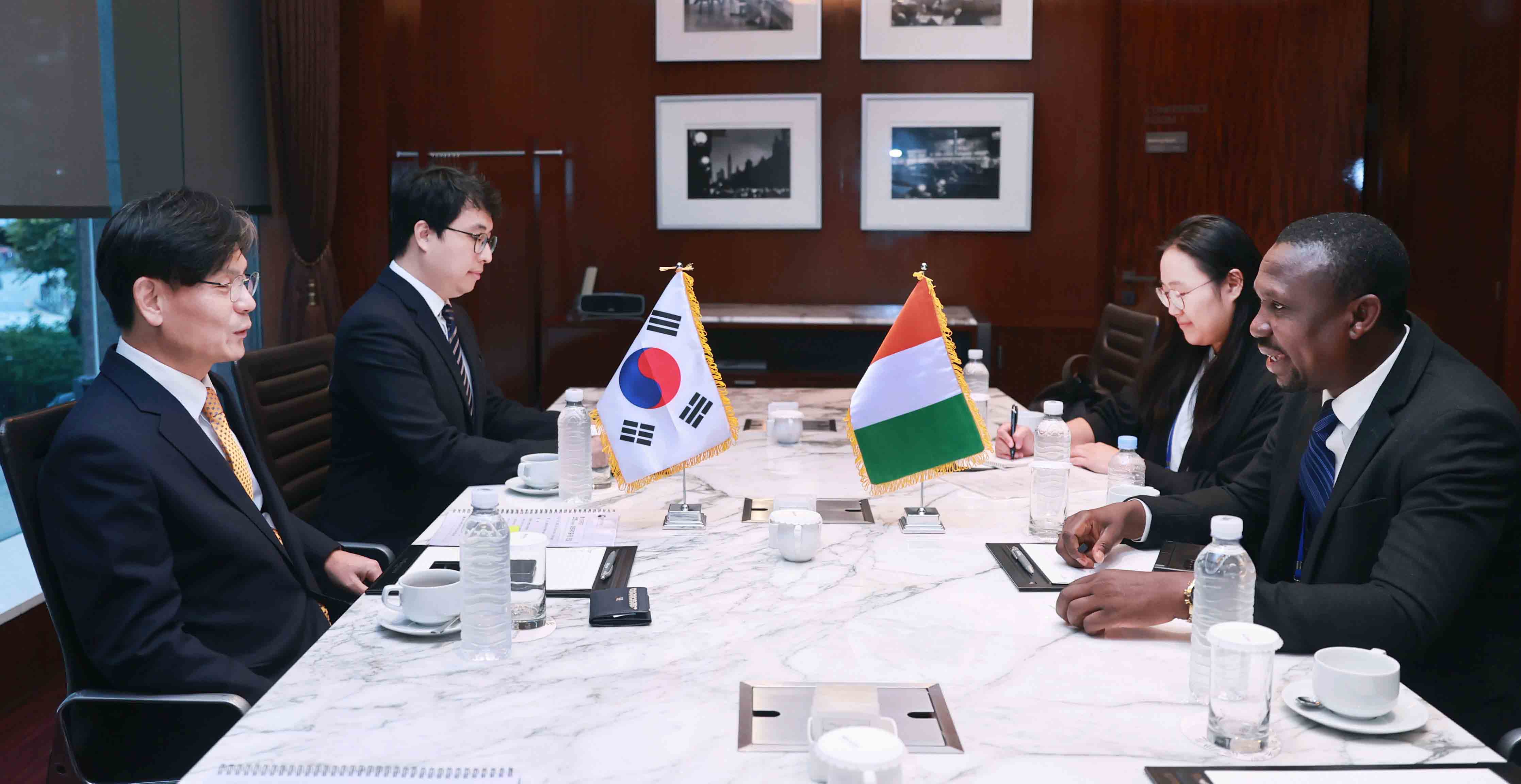 코트디부아르 대외무역총국장 면담 2