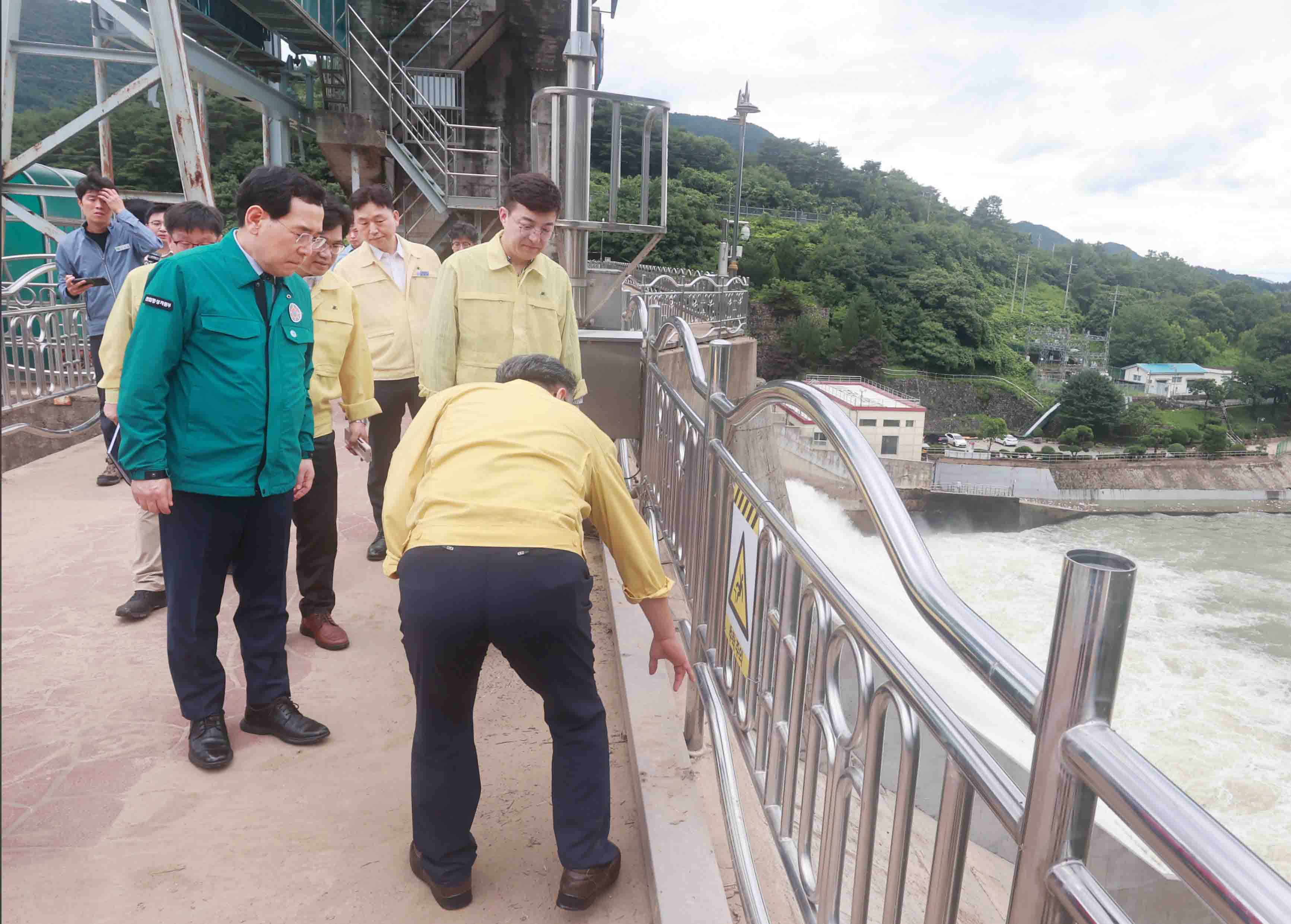 충북 괴산댐 현장방문 2