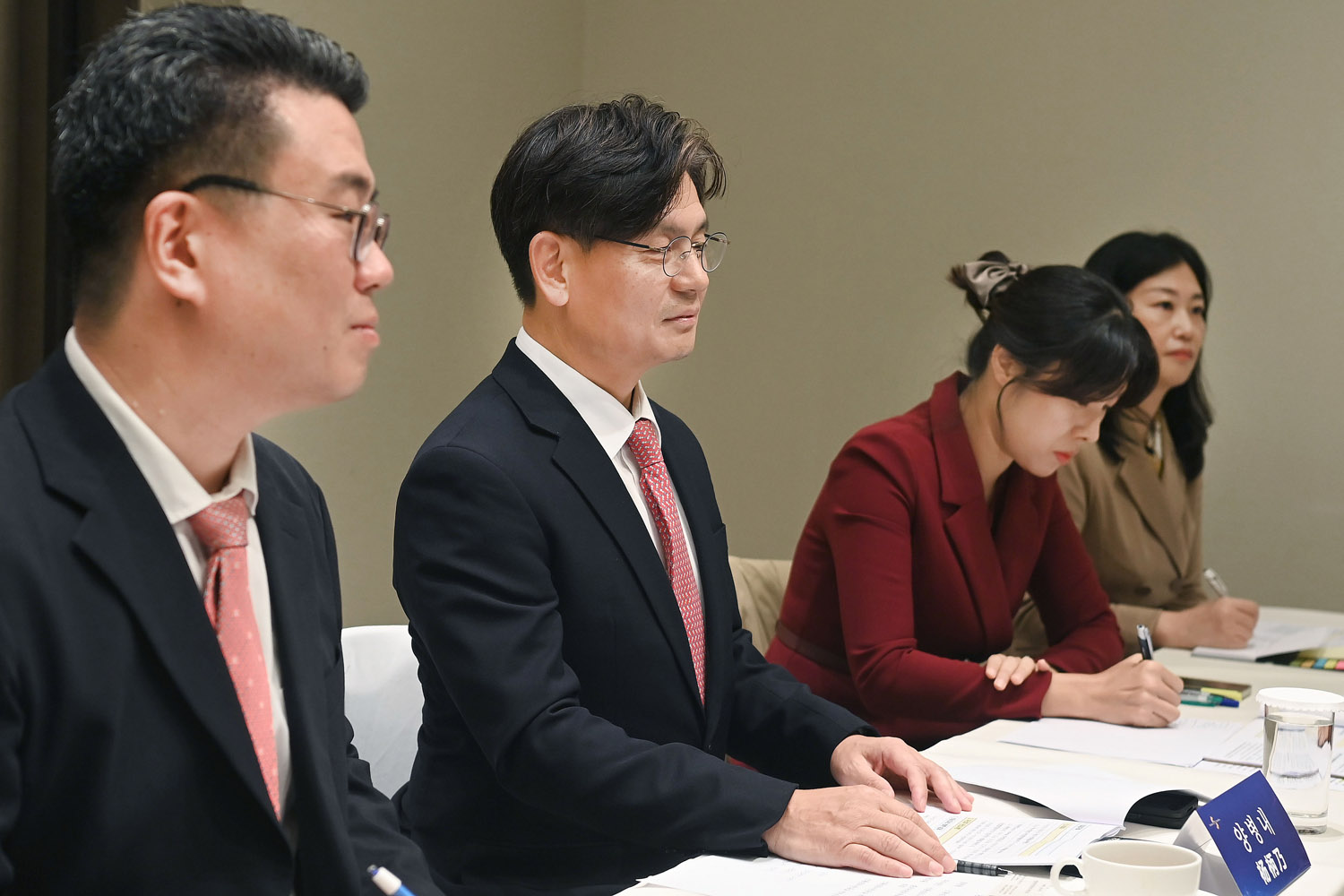 중국 산둥성 부성장 면담 3