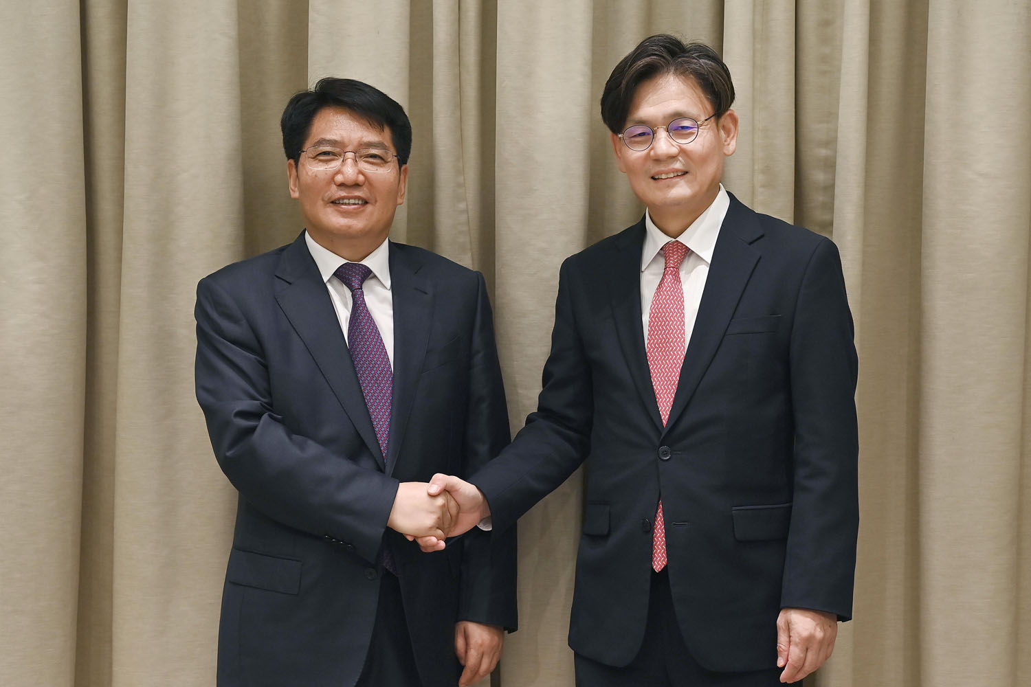 중국 산둥성 부성장 면담 1