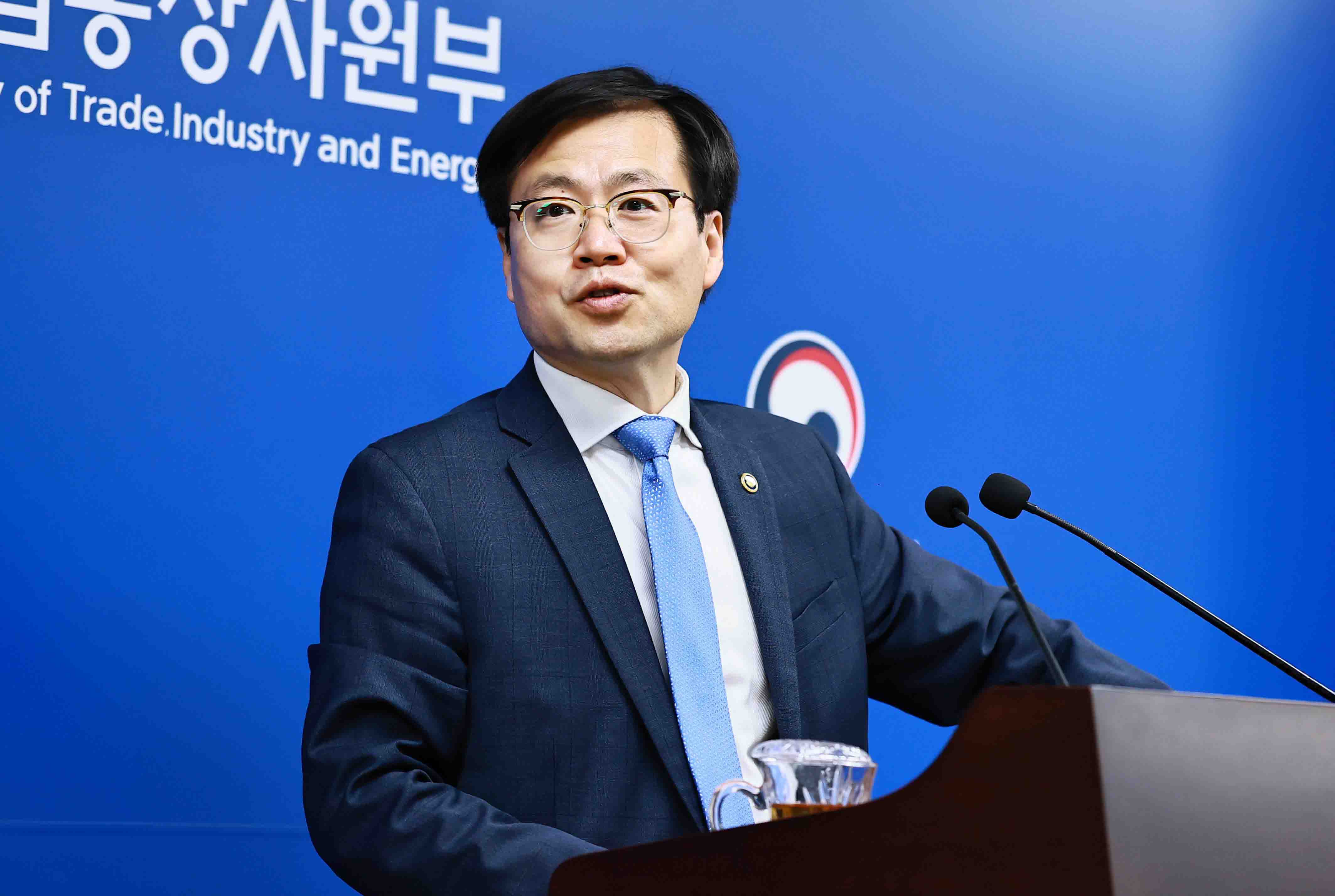 여한구 산업통상자원부 통상교섭본부장 기자실 방문 2