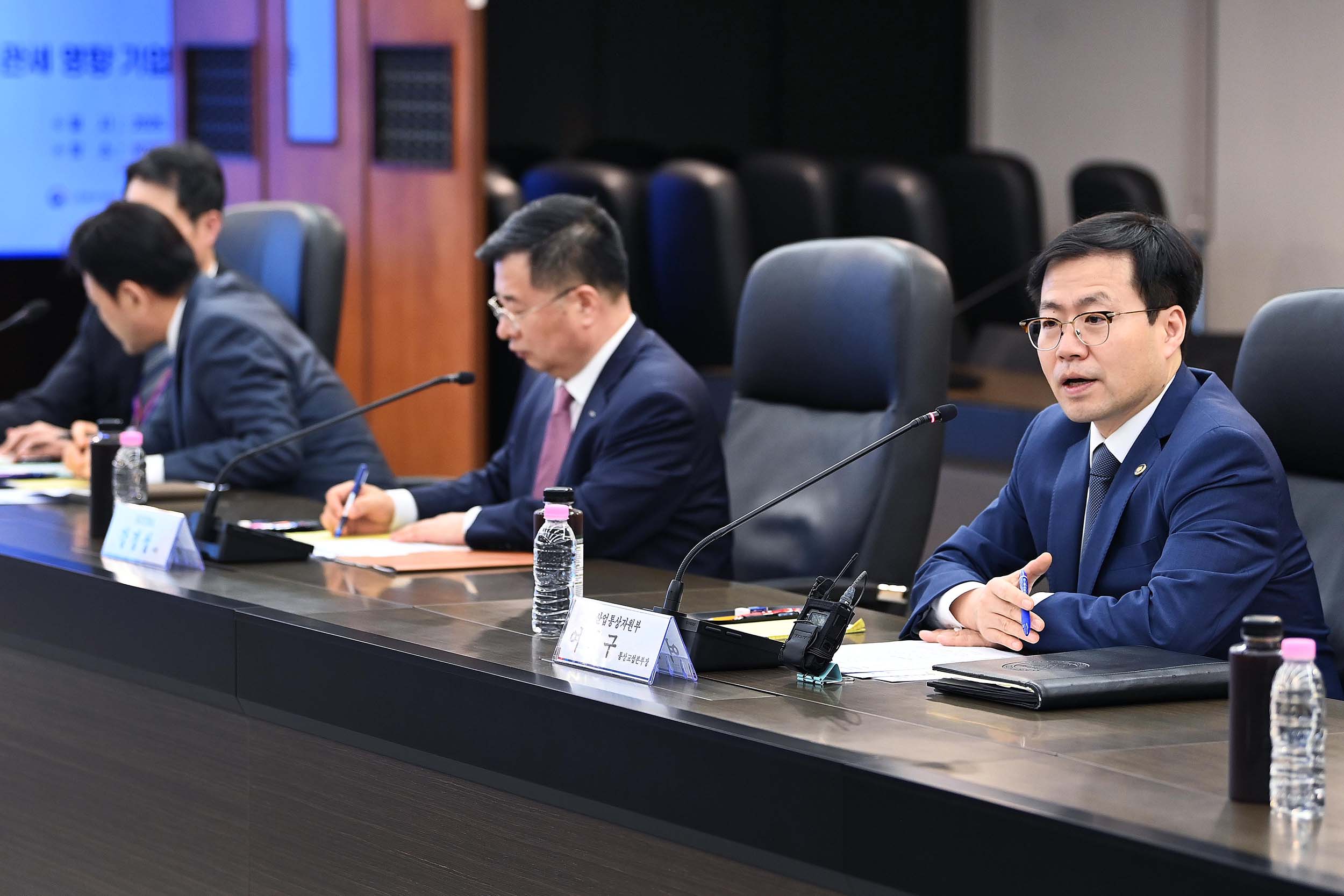 관세대응 119 종합상담센터 현장방문 및 미국 관세영향 기업간담회 2