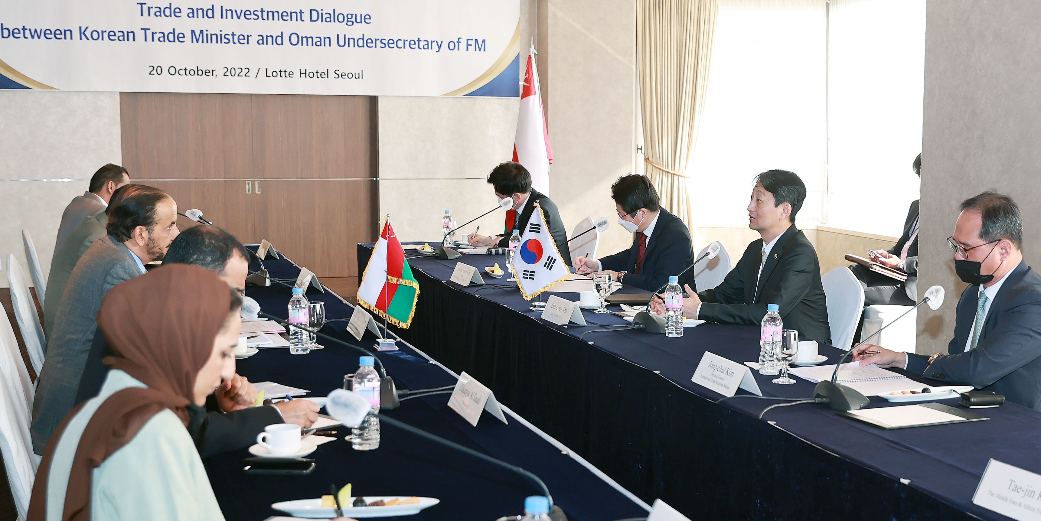오만 외교부 정무차관 면담 5