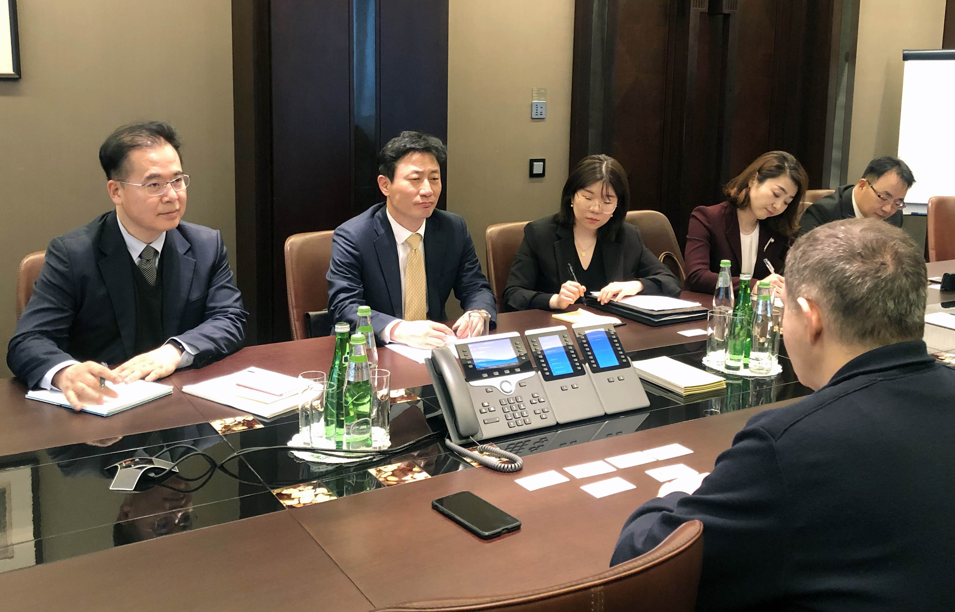 러시아 국영은행인 스베르방크 부회장 면담 2