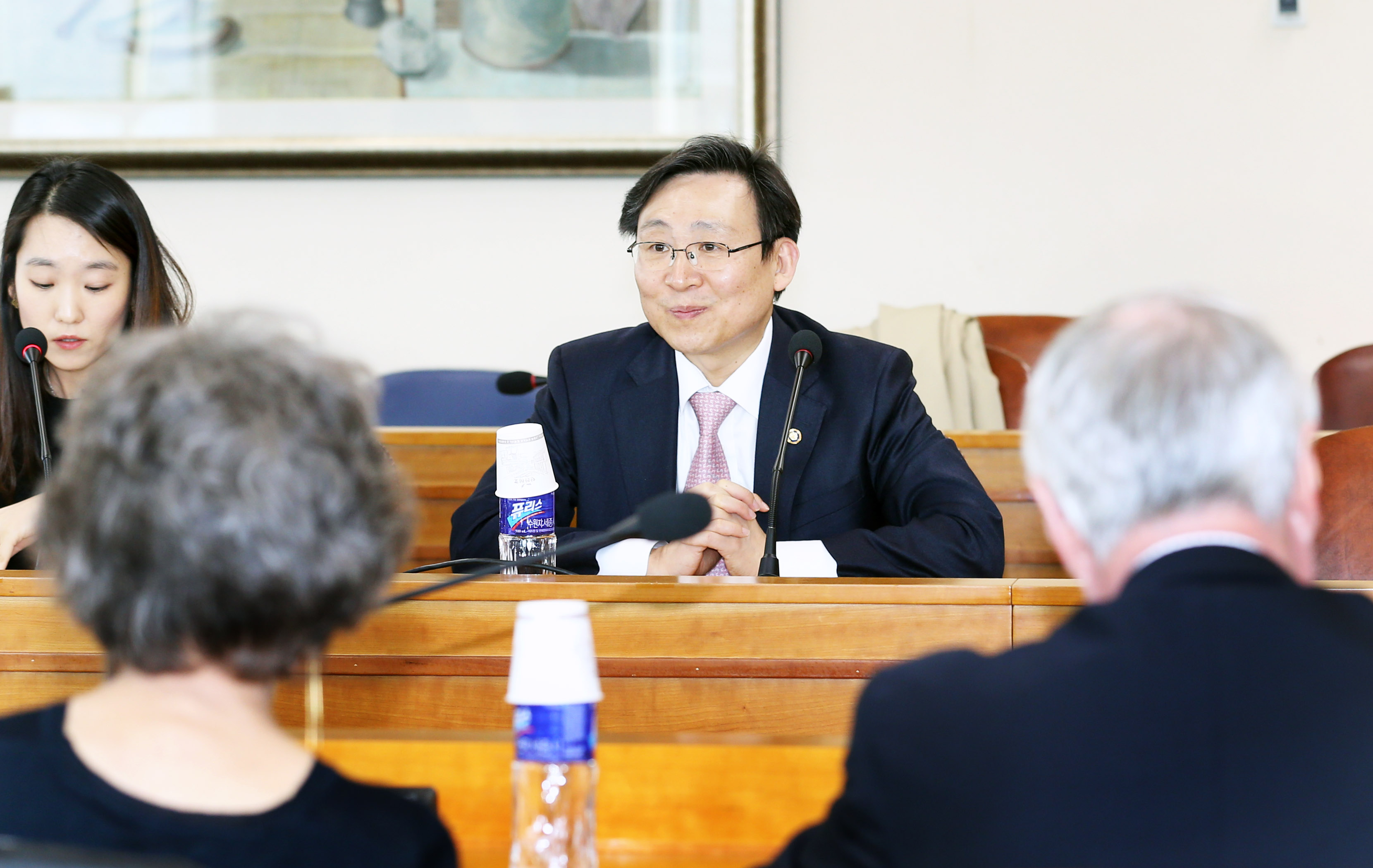 시카고국제문제협의회 대표단 예방 1
