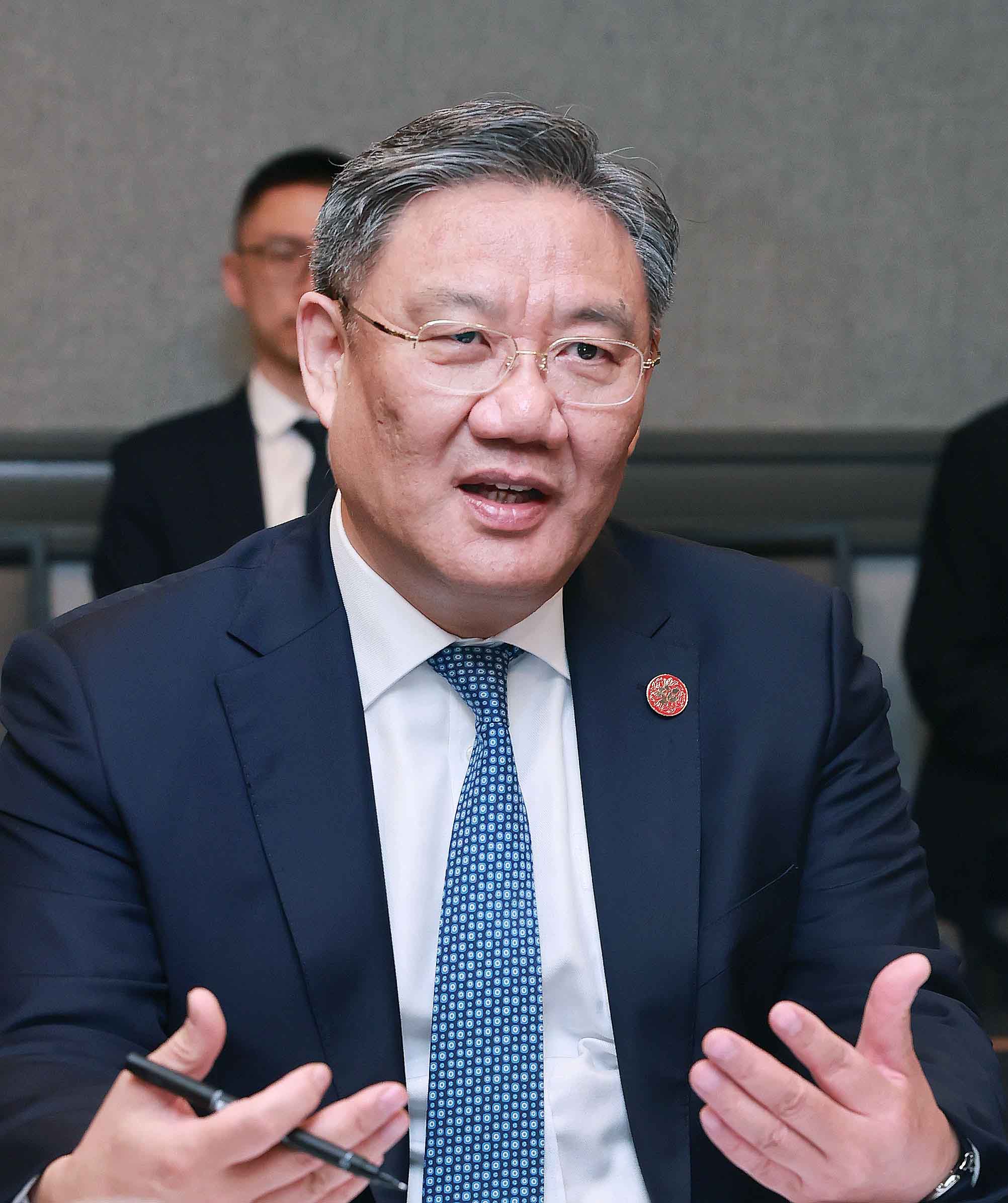 중국 상무부 부장 면담 5