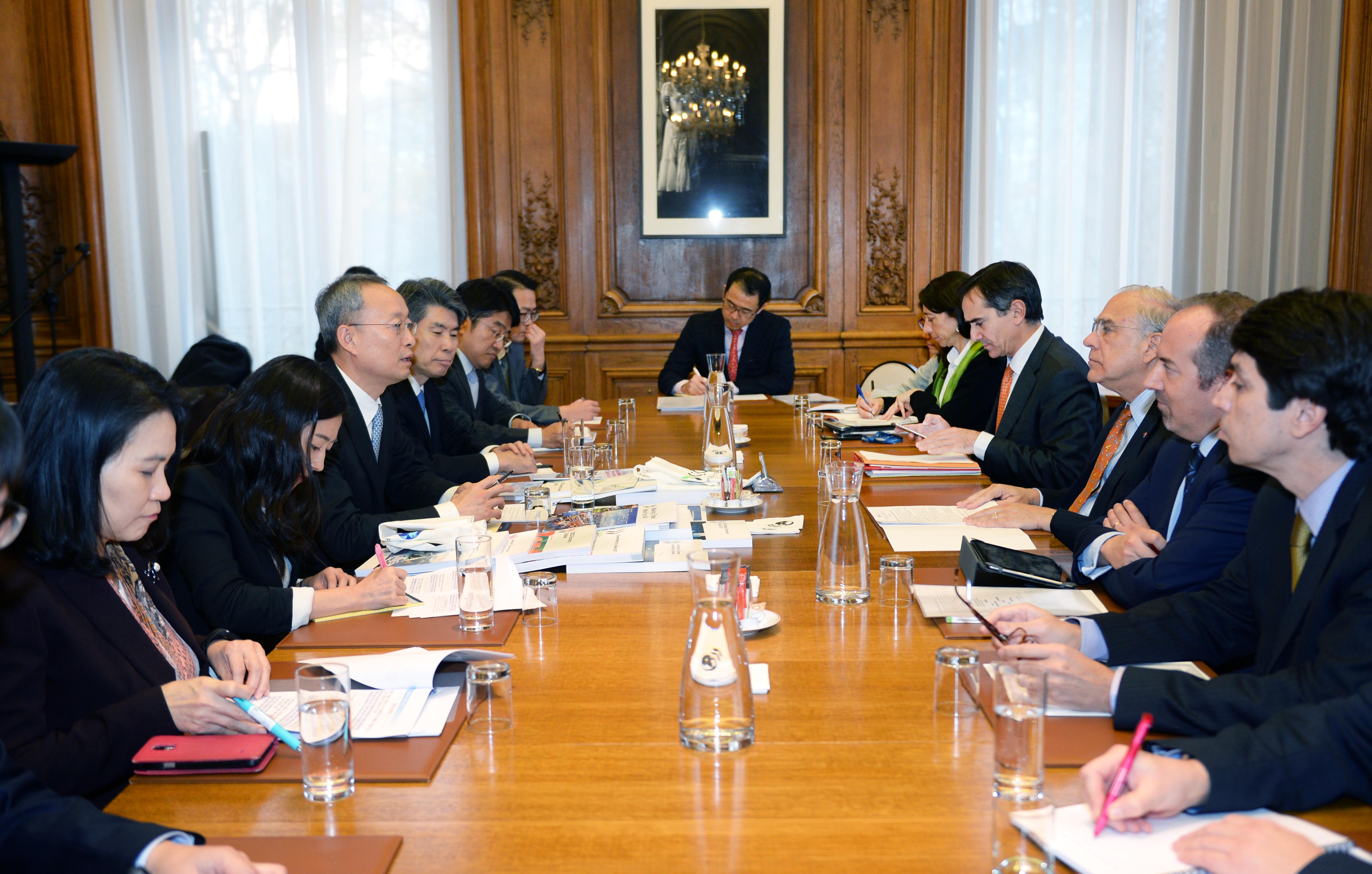OECD 사무총장 면담 2