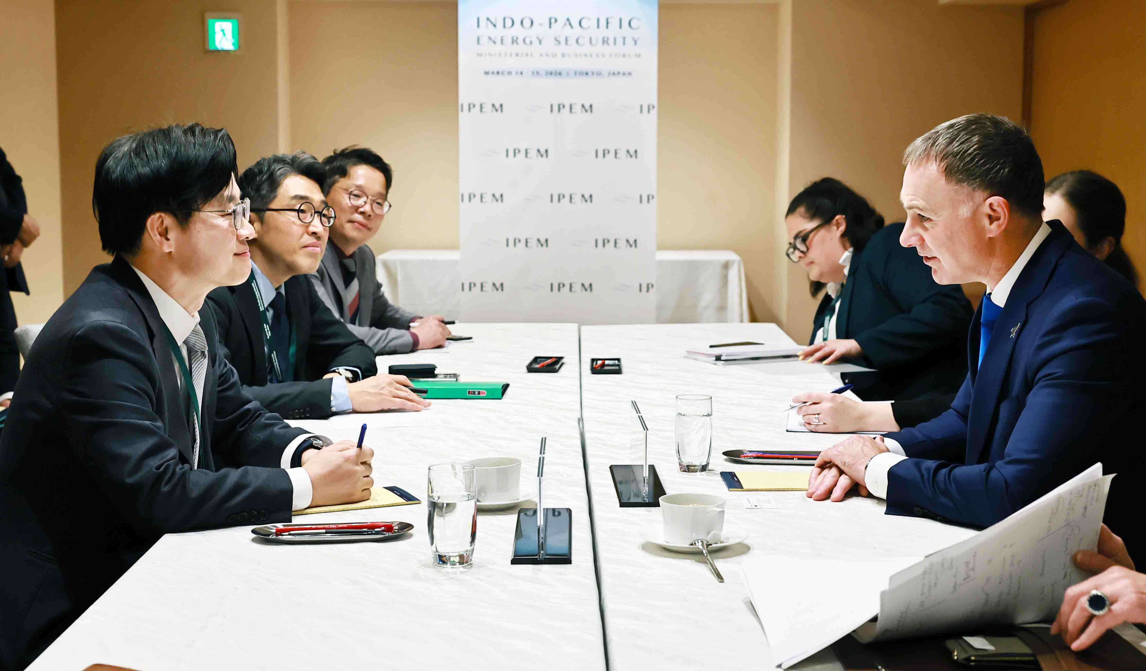 뉴질랜드 에너지부 장관 면담 2