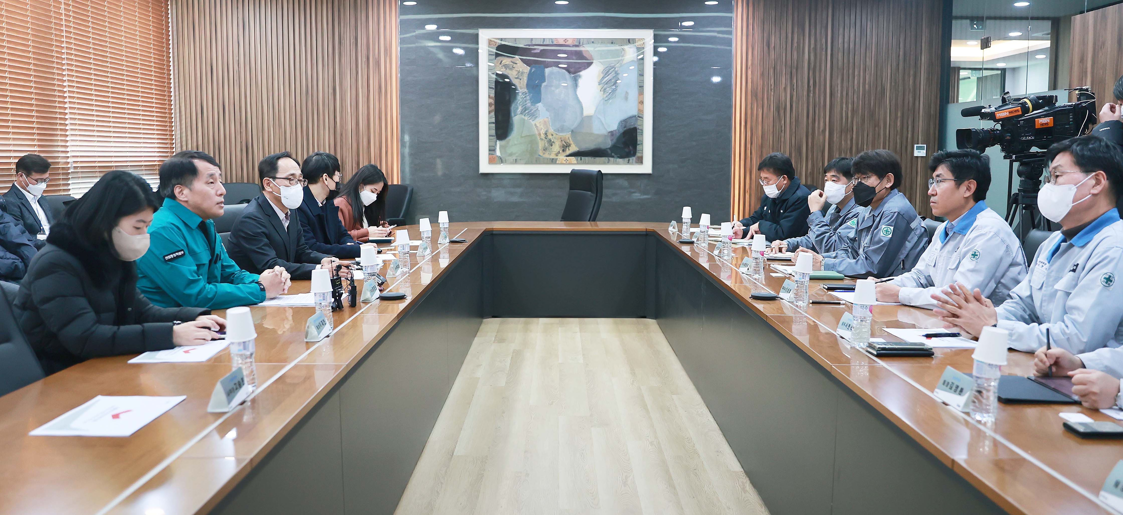 화물연대 집단 운송거부 관련 철강산업 현장 방문 2