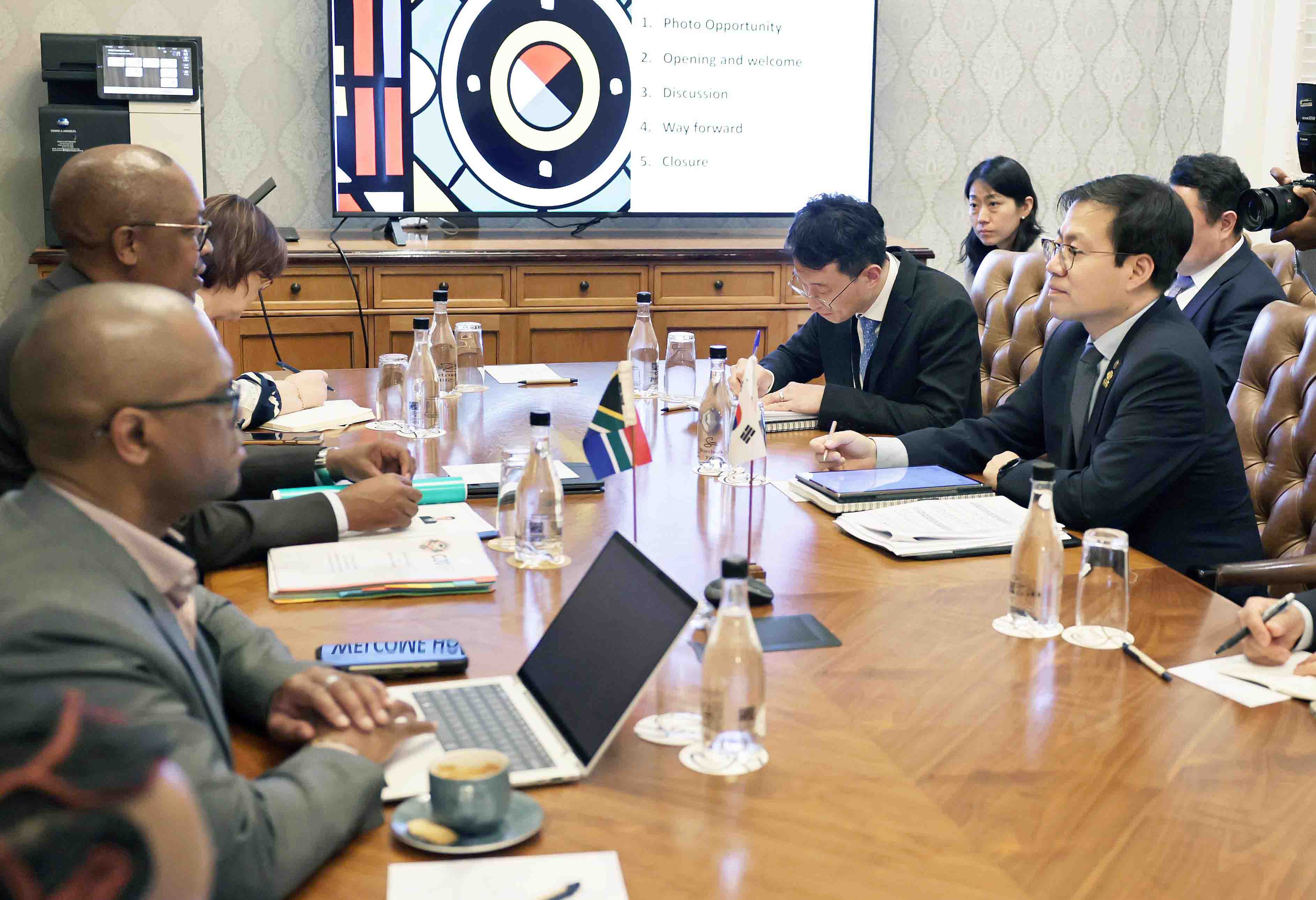 남아프리카공화국 통상산업경쟁부 장관 면담 4