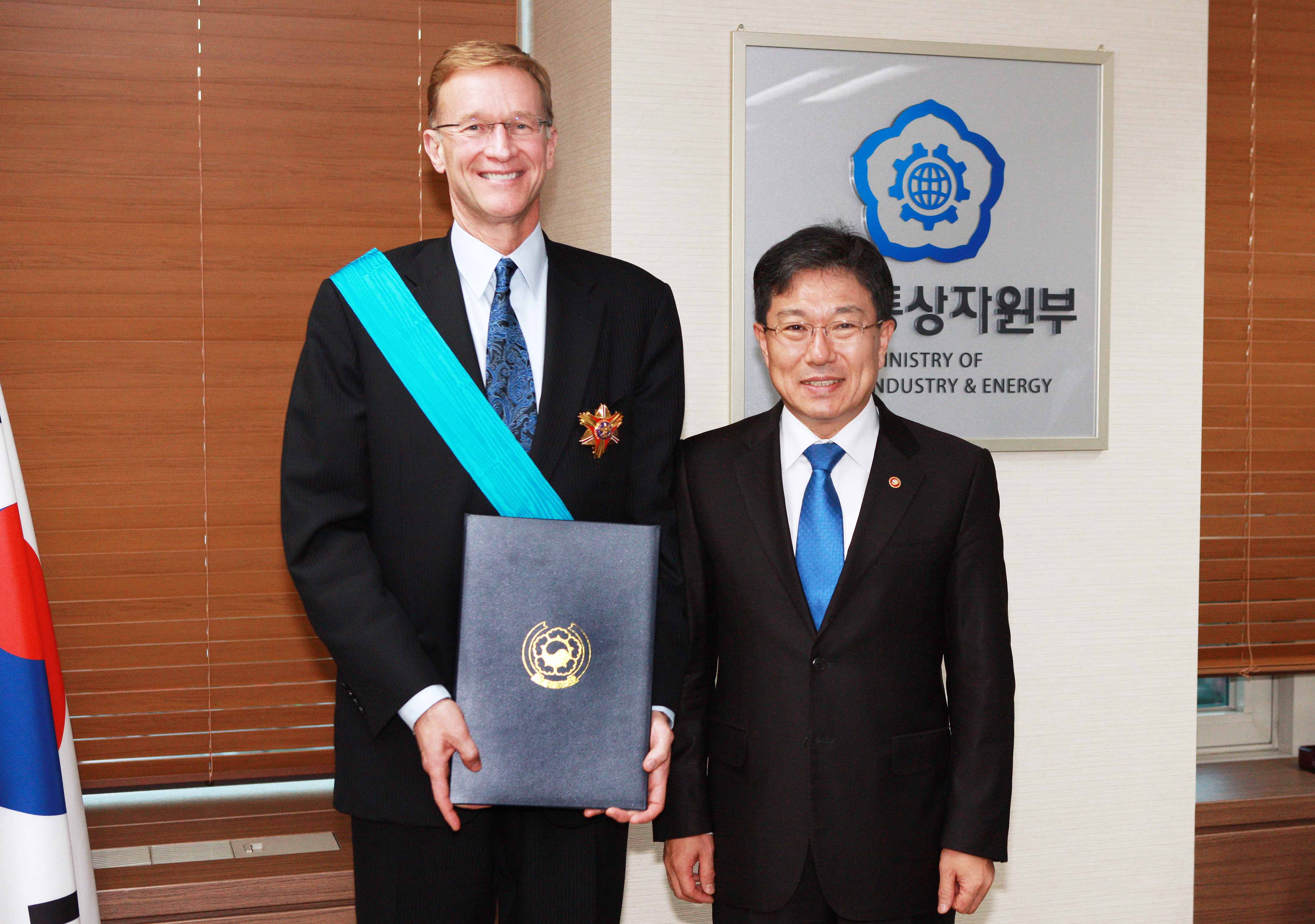 미국 코닝社 회장 면담  4