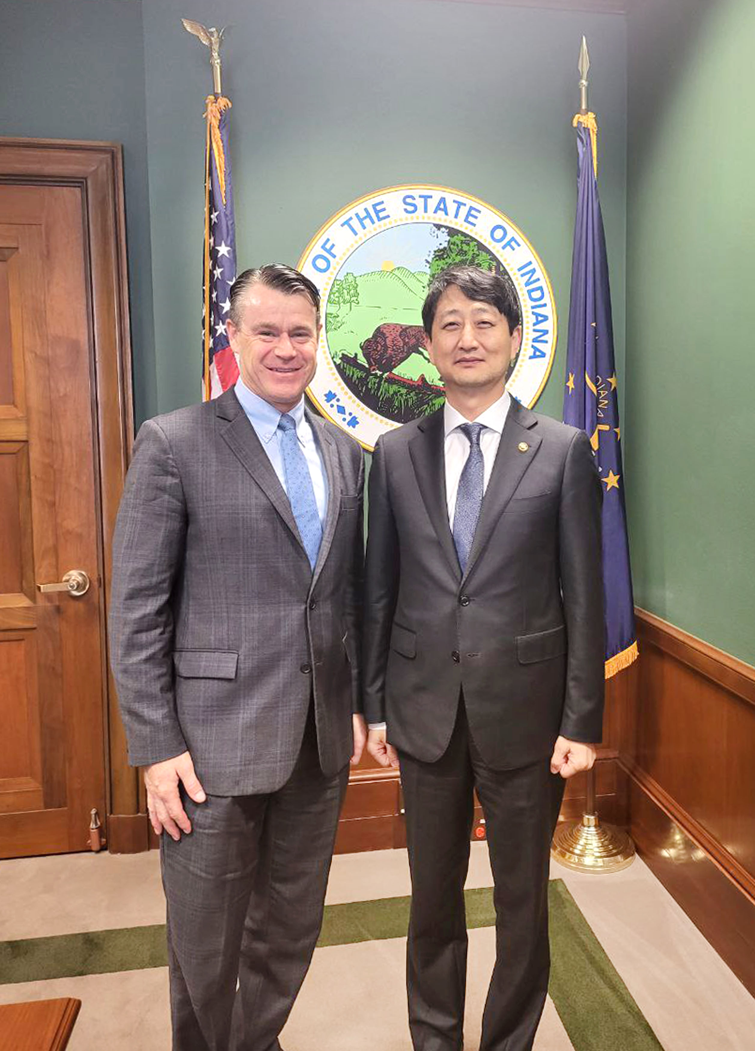 토드 영(Todd Young) 미국 상원의원 면담 2