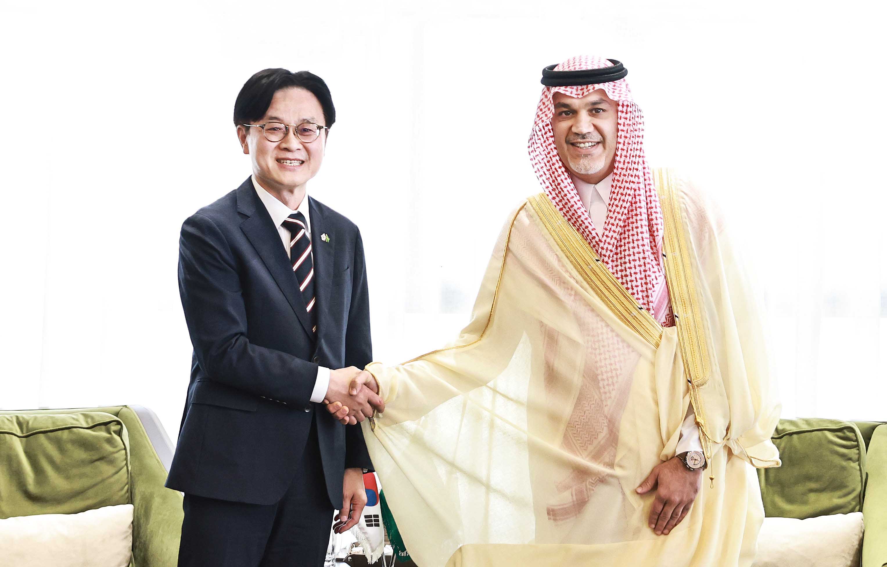 사우디아라비아 투자부 장관 면담 1