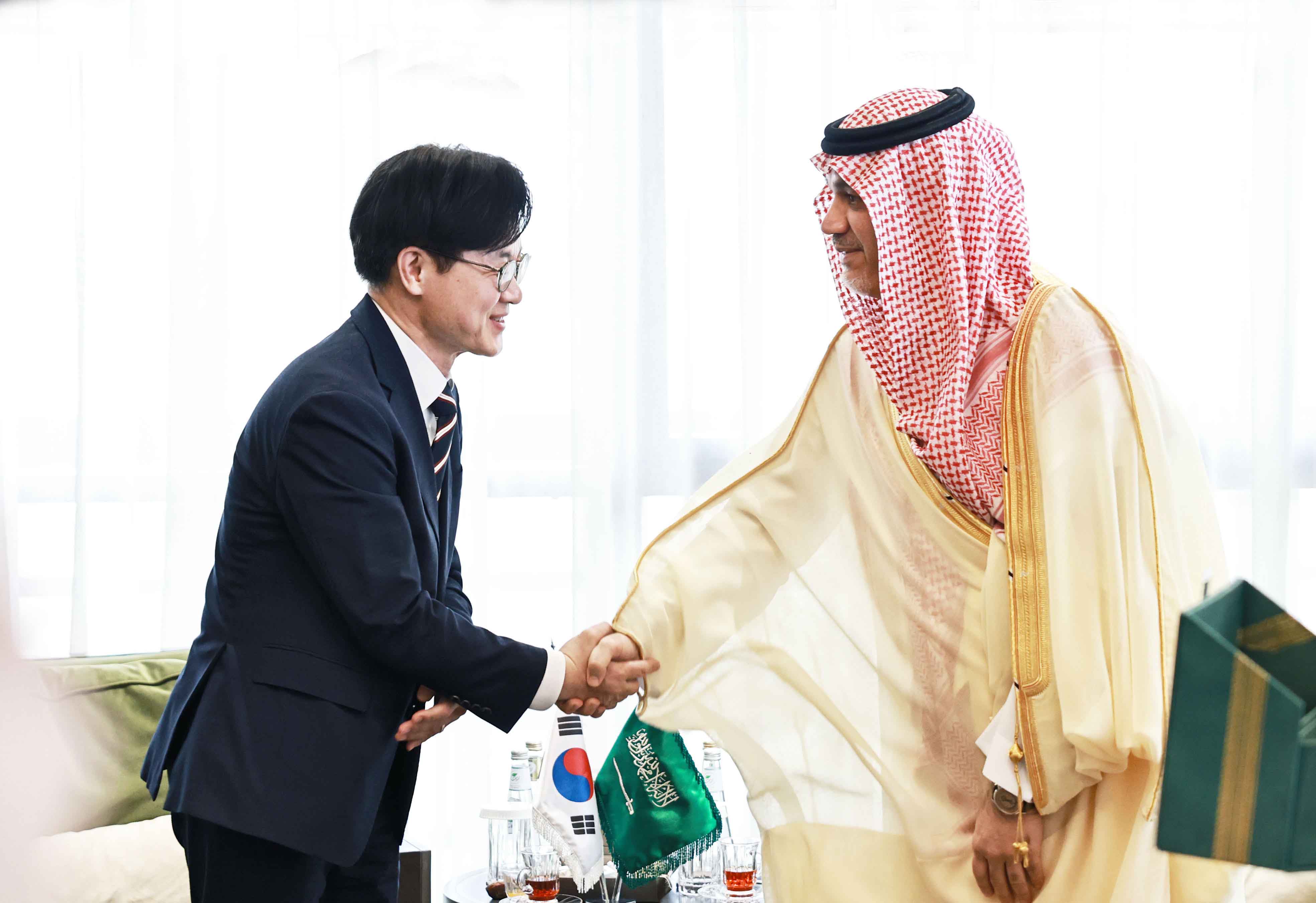 사우디아라비아 투자부 장관 면담 5
