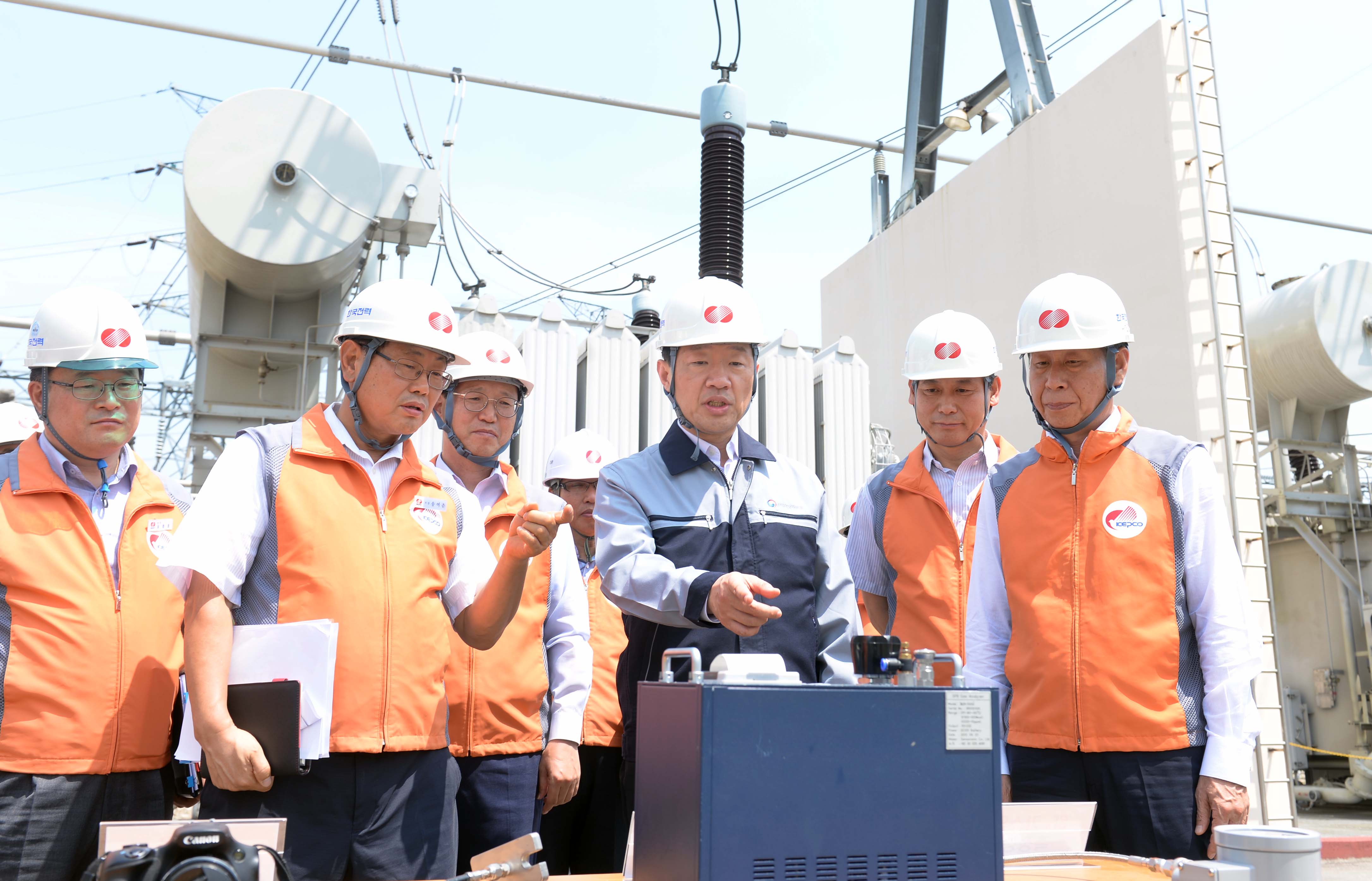 한전 청원변전소(345㎸) 안전관리실태 긴급점검 2