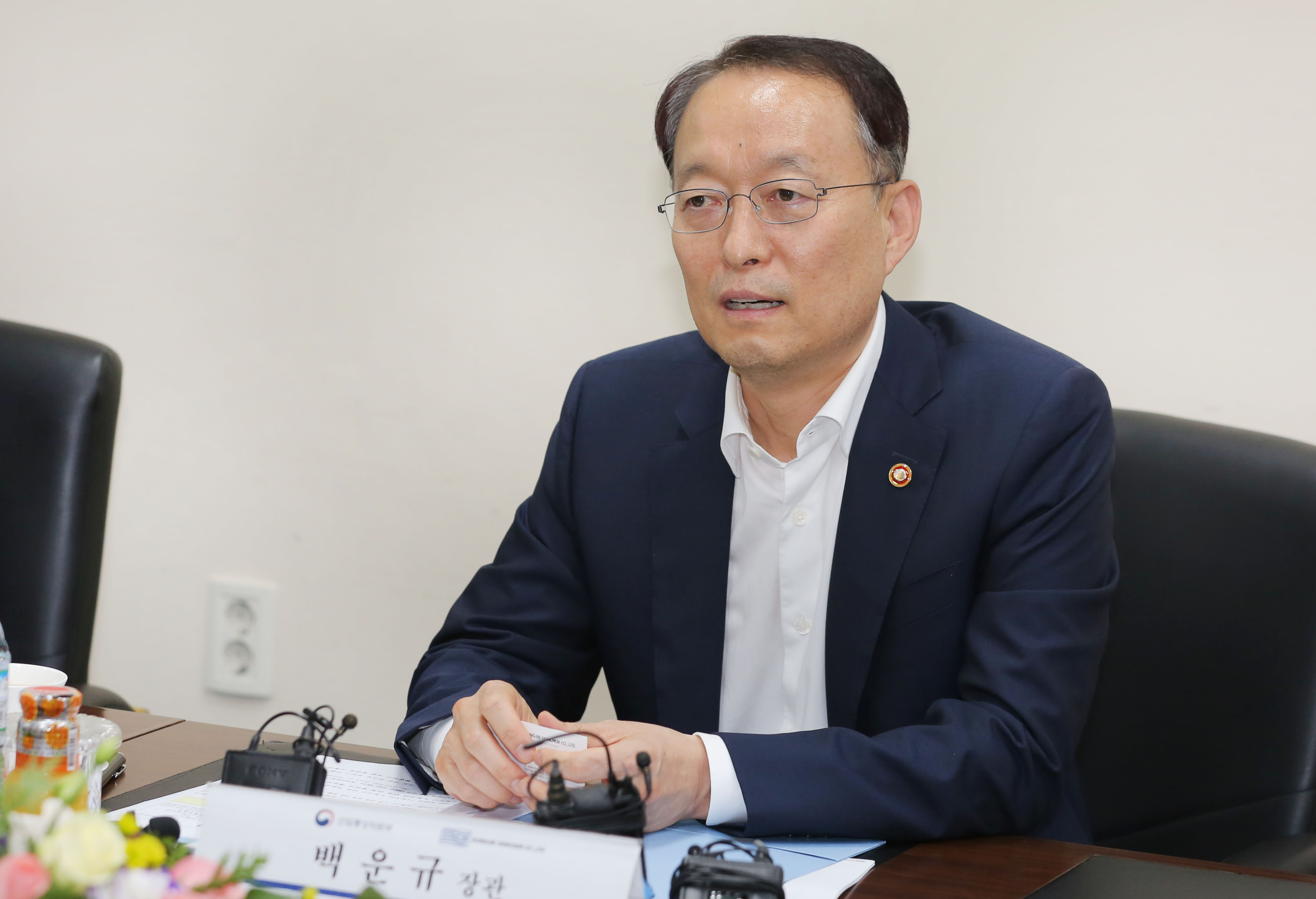 반도체 수출업체인 동진쎄미켐 현장방문 3