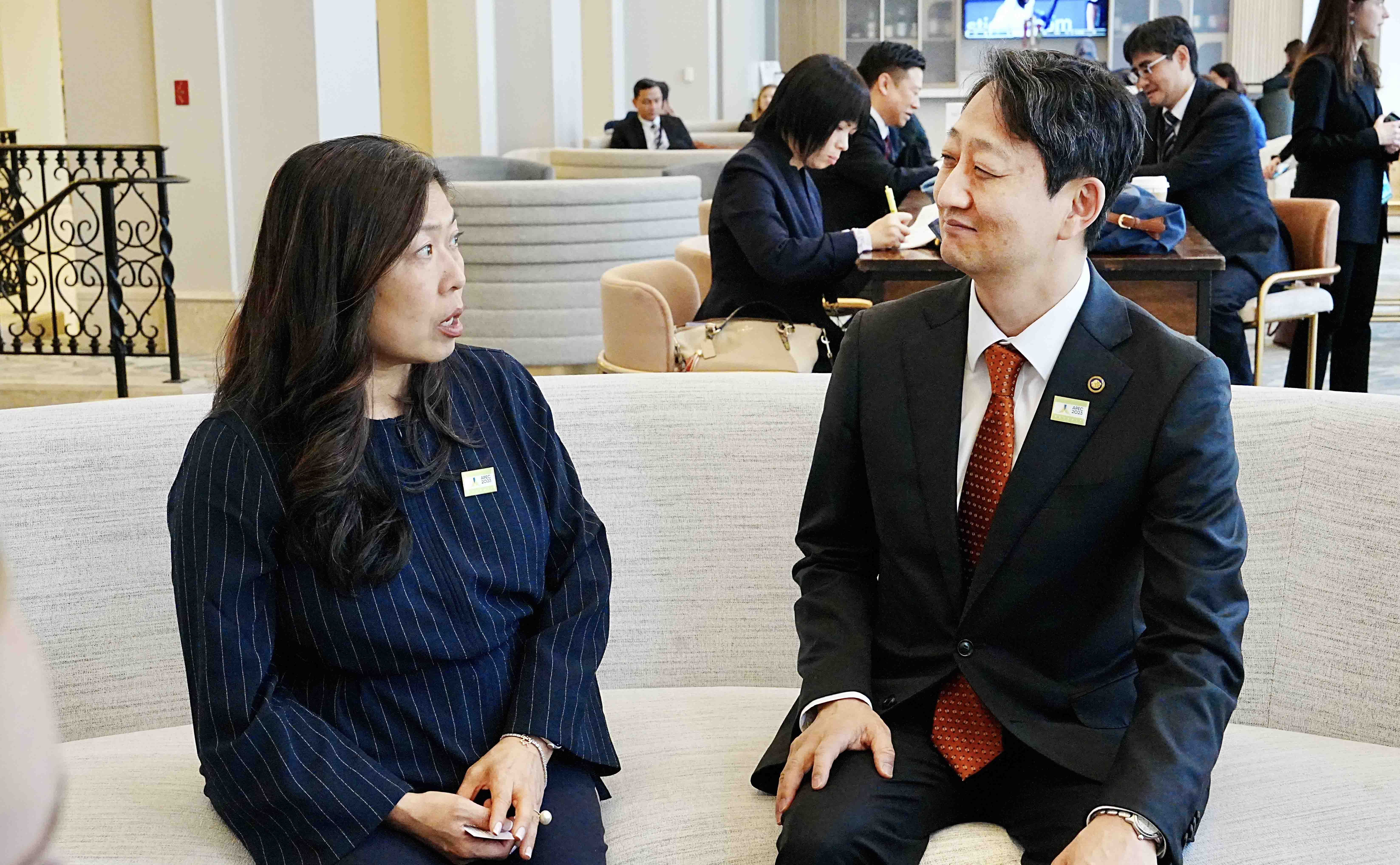 캐나다 국제무역부 장관 면담 1
