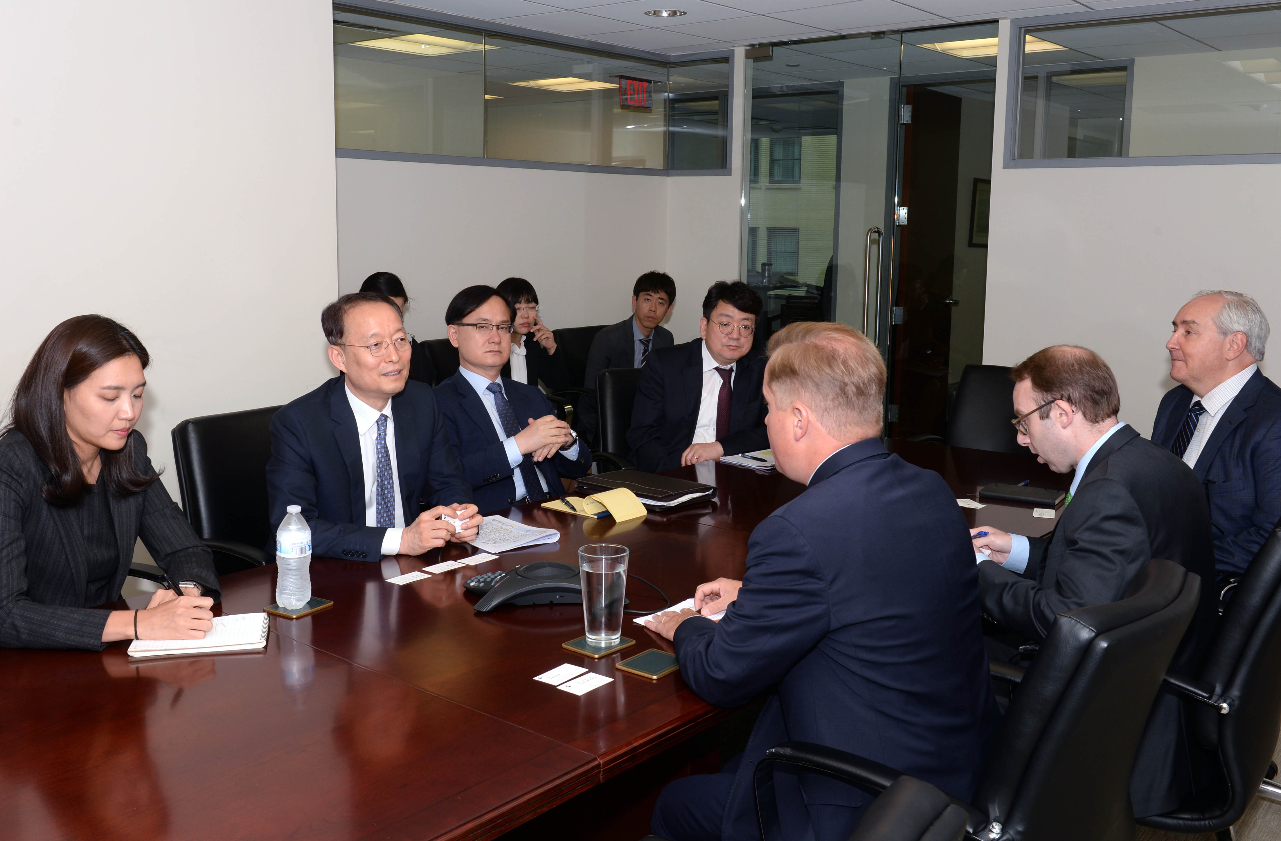 미국 자동차무역정책위원회 회장 면담 3