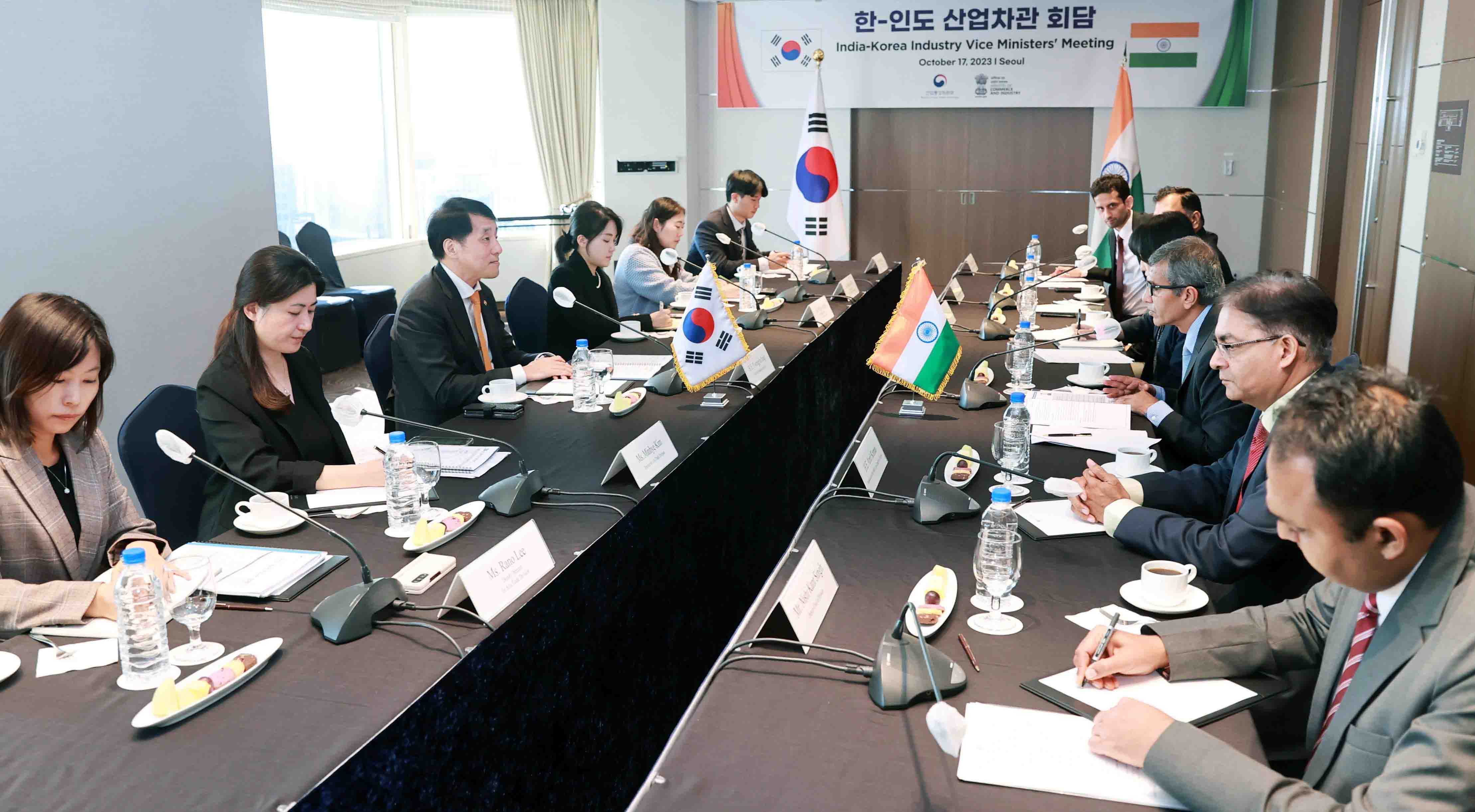인도 상공부 산업무역진흥 담당 차관 면담 4