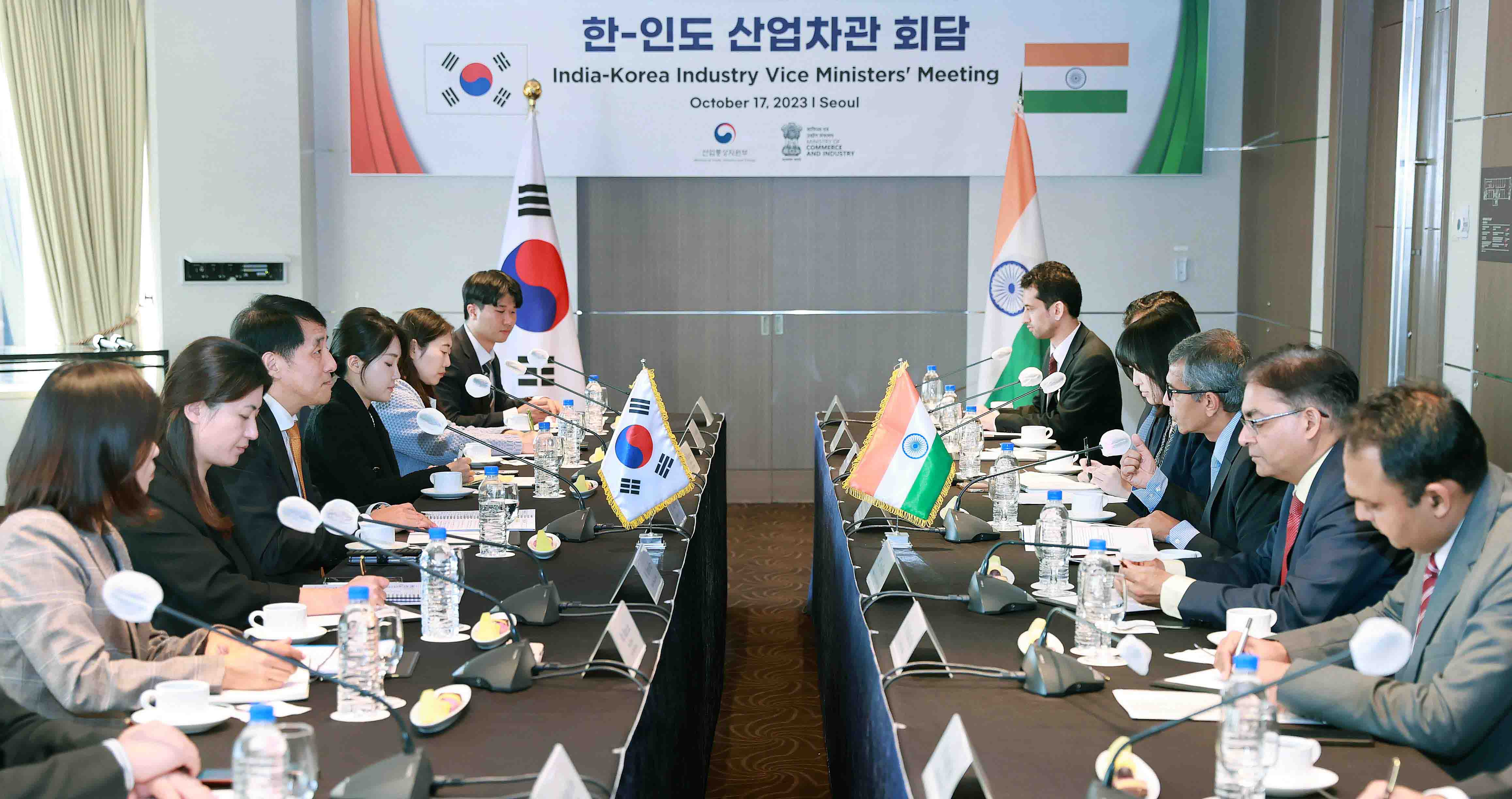 인도 상공부 산업무역진흥 담당 차관 면담 2