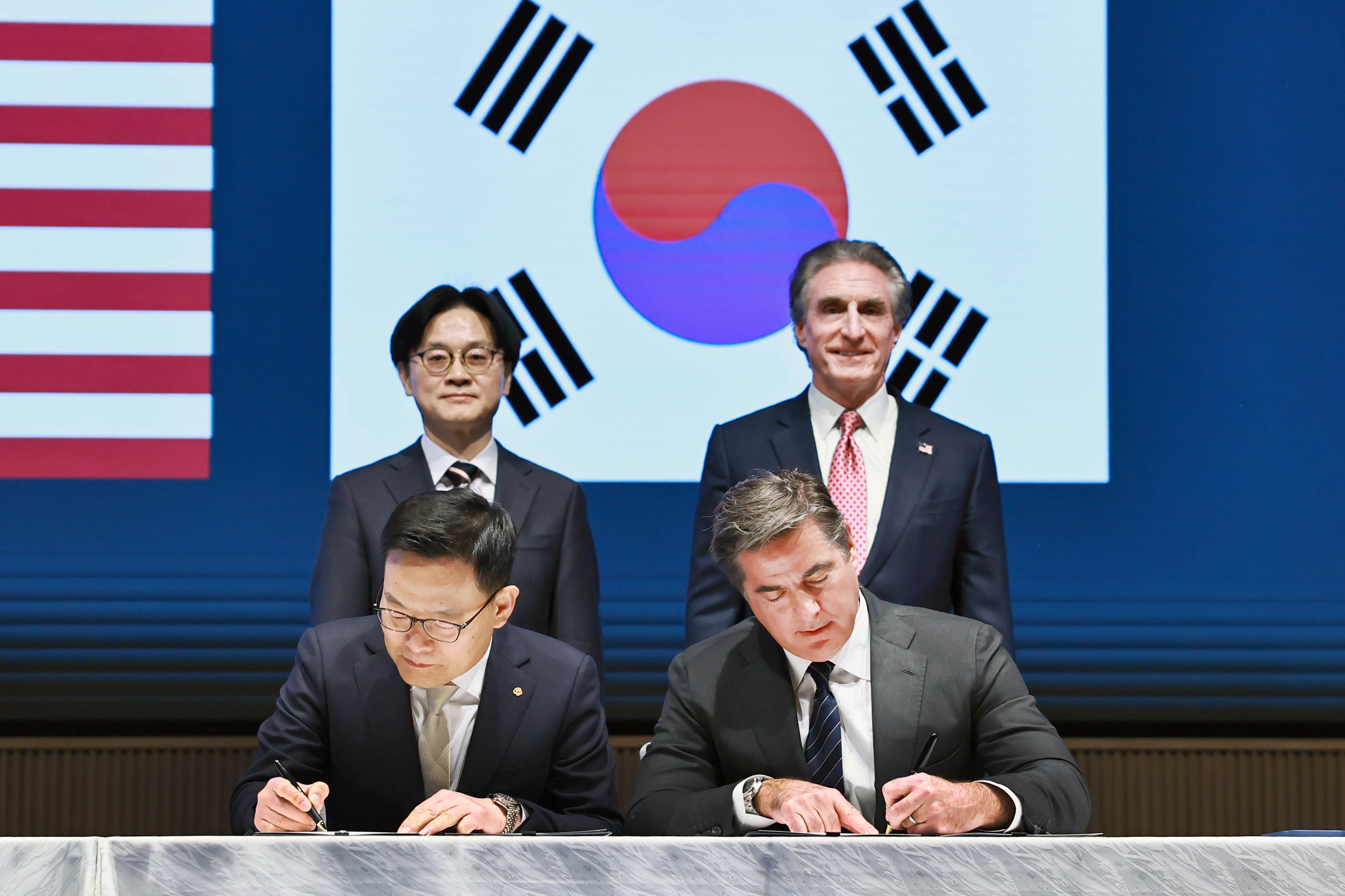 한-미 투자협약식 개최 4