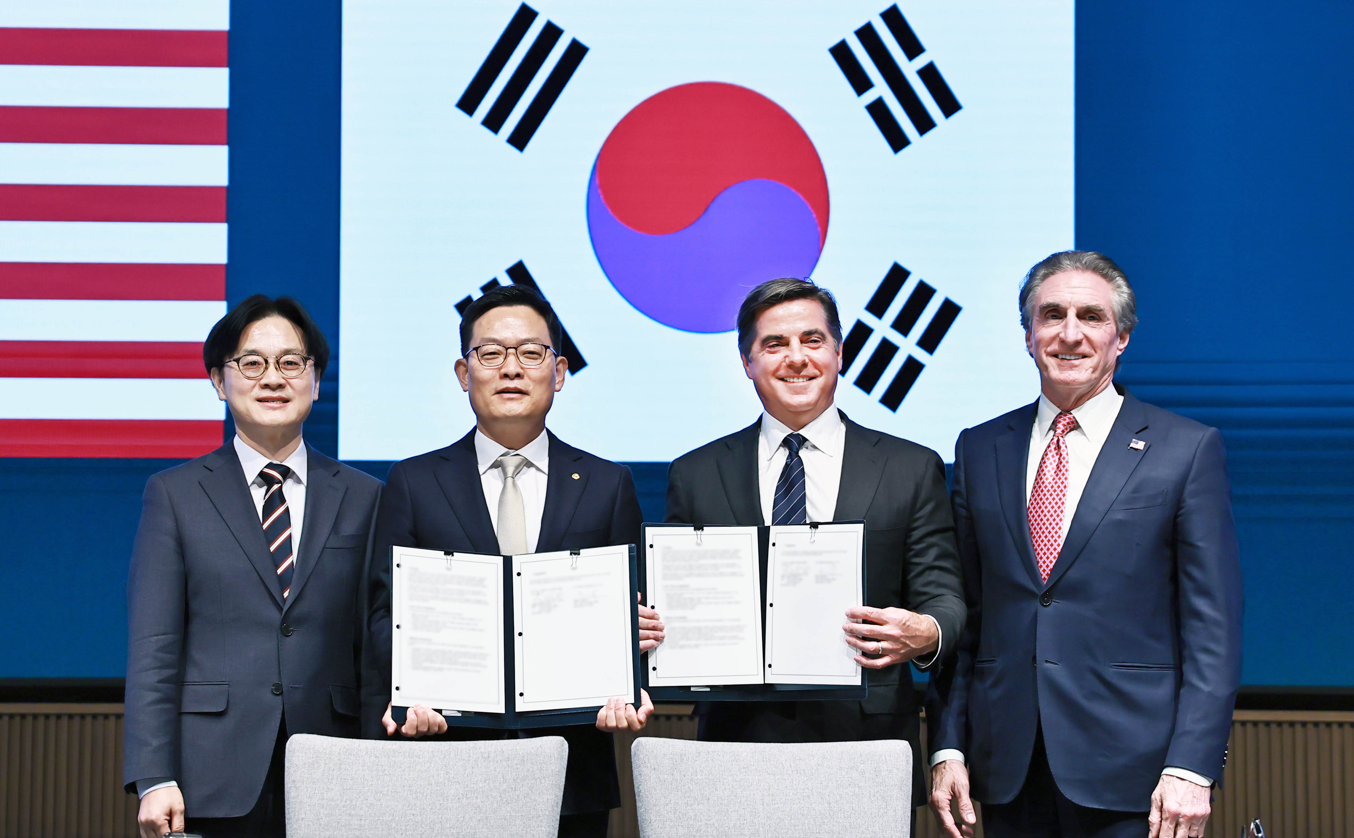 한-미 투자협약식 개최 1