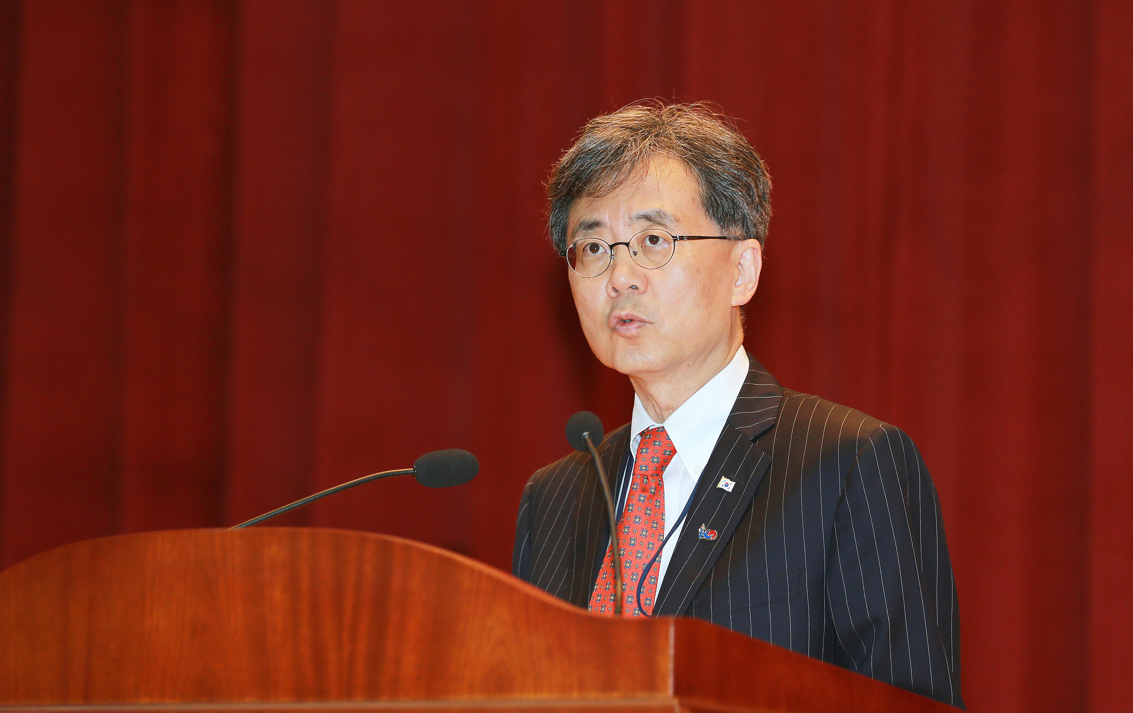 김현종 산업통상자원부 통상교섭본부장 이임식 1