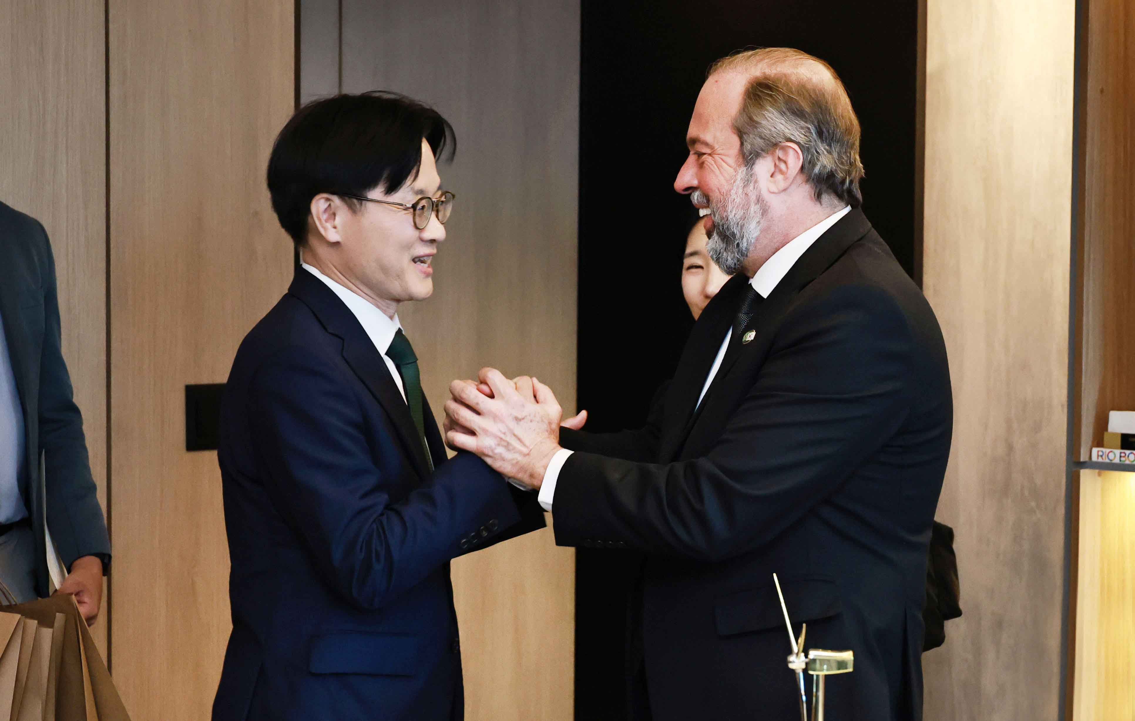브라질 광업에너지부 장관 면담 3