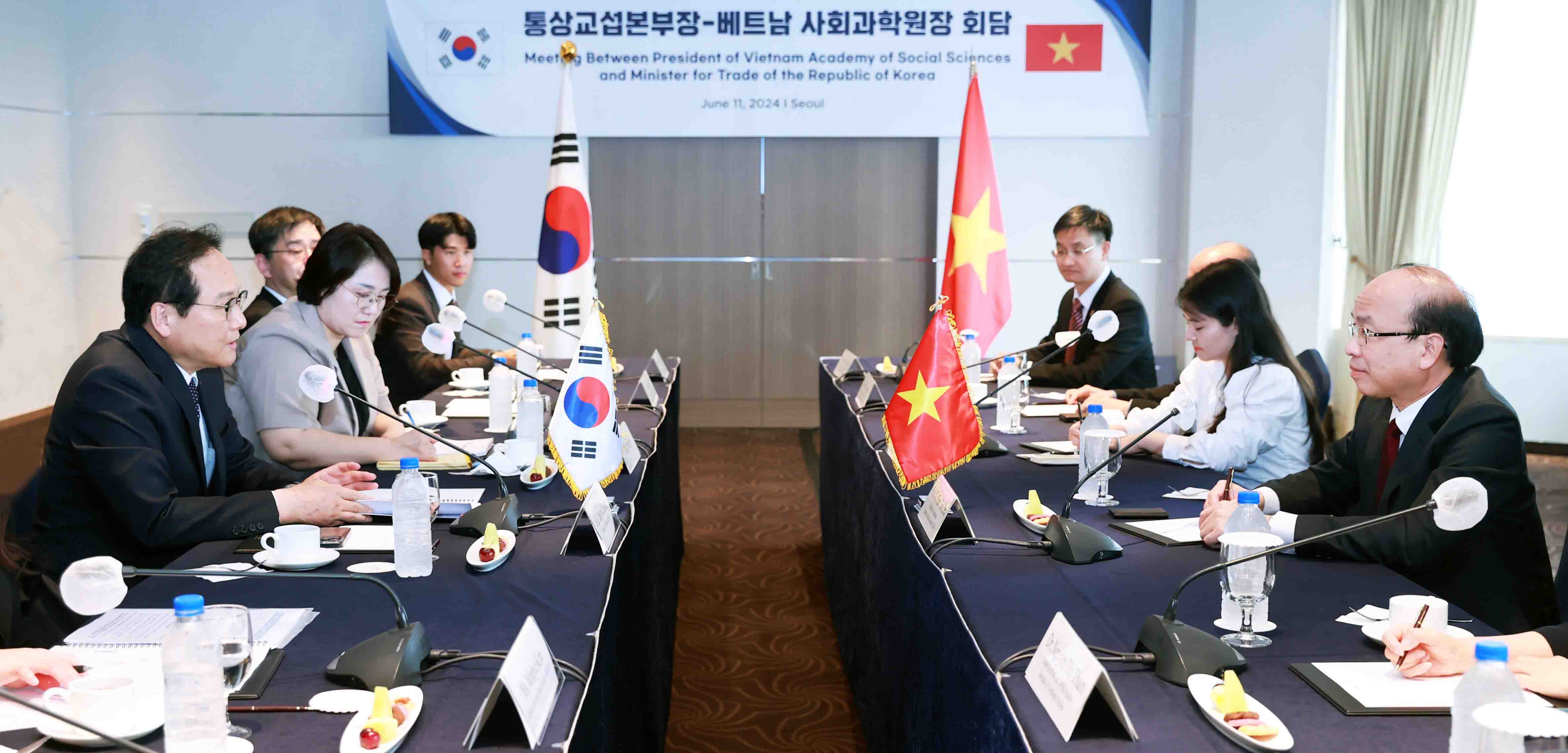 베트남 사회과학원 원장 면담 2