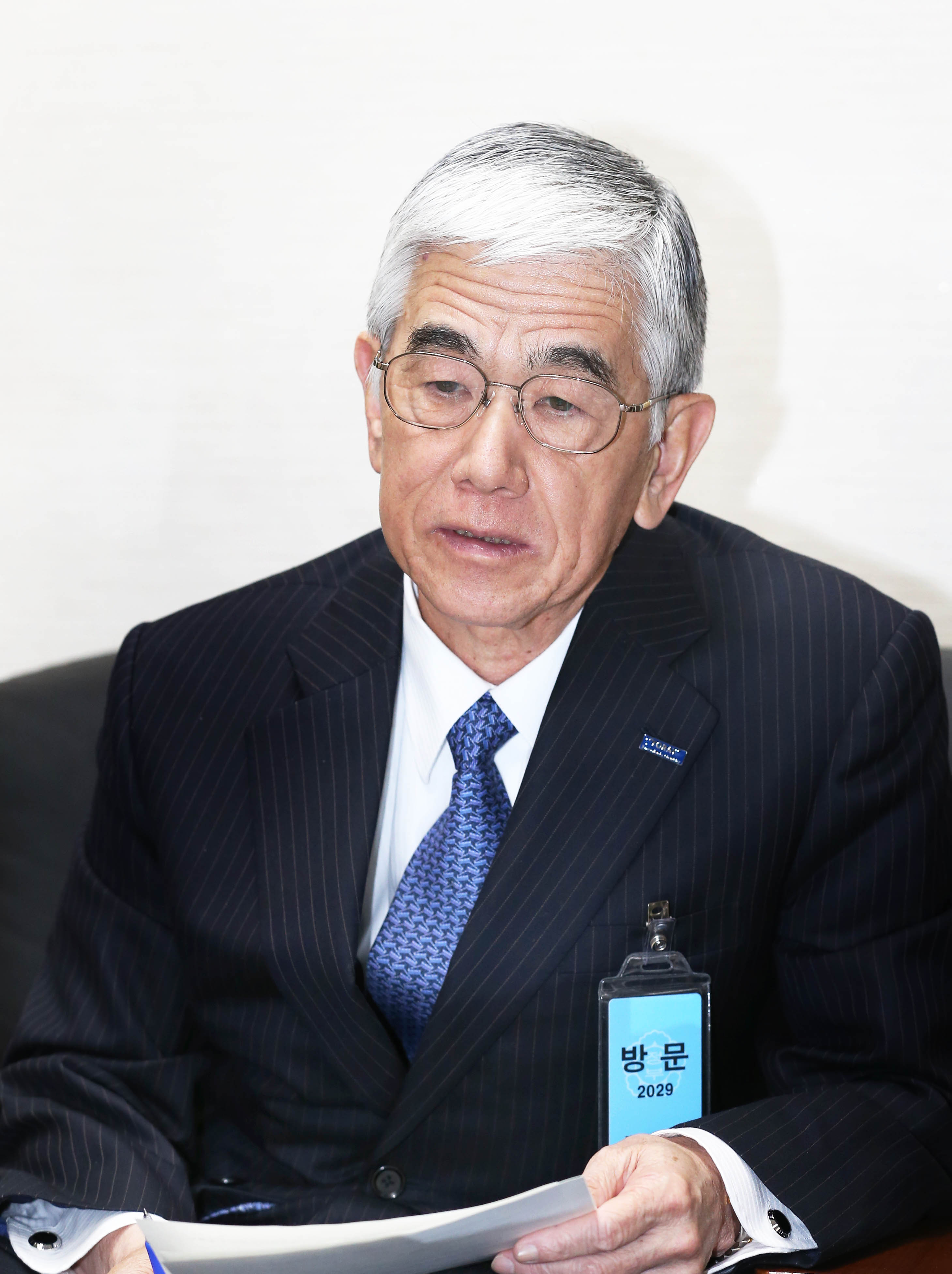 일본 도레이社 사장 면담  5