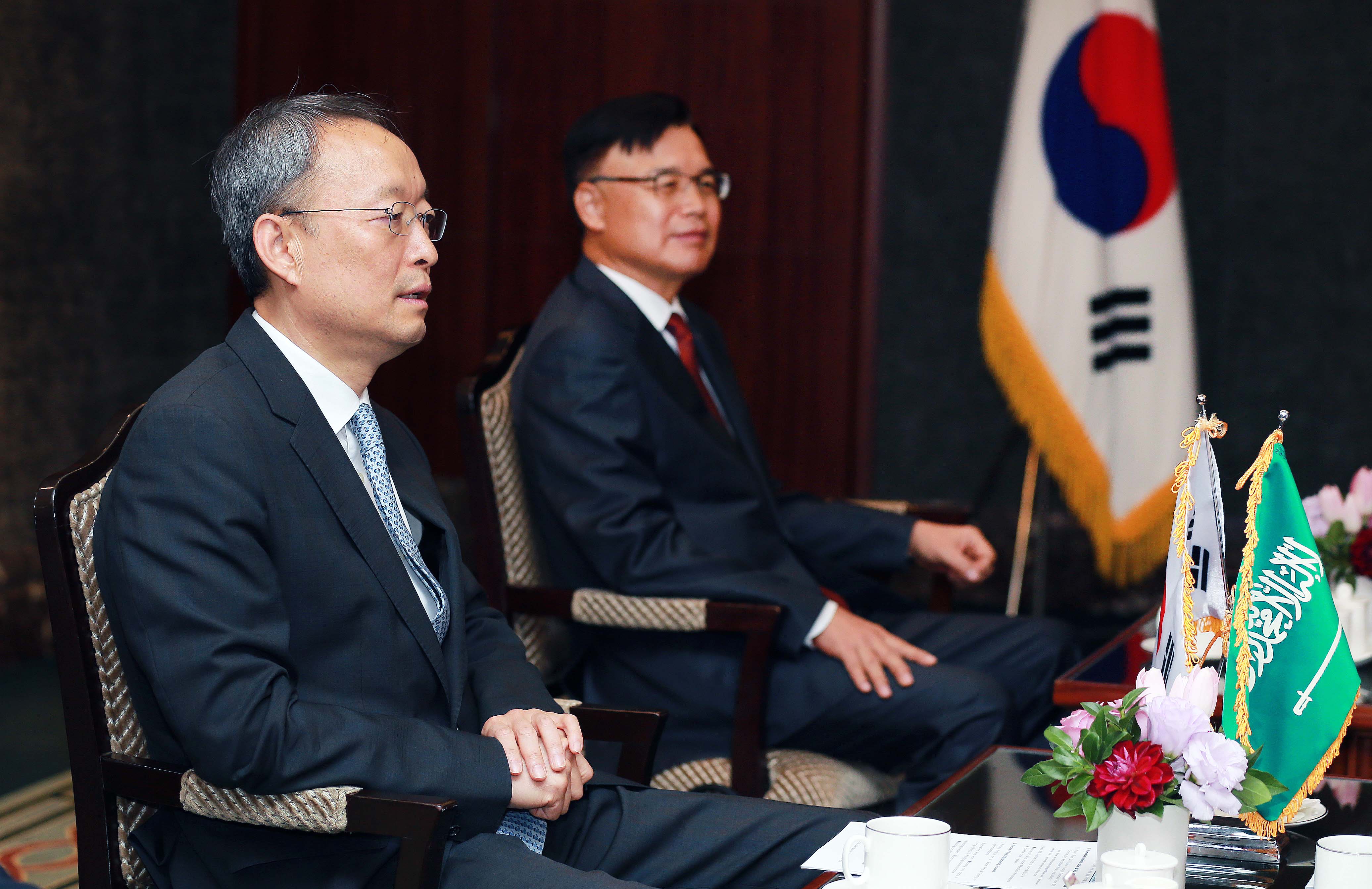 사우디 경제기획부 장관 면담 3