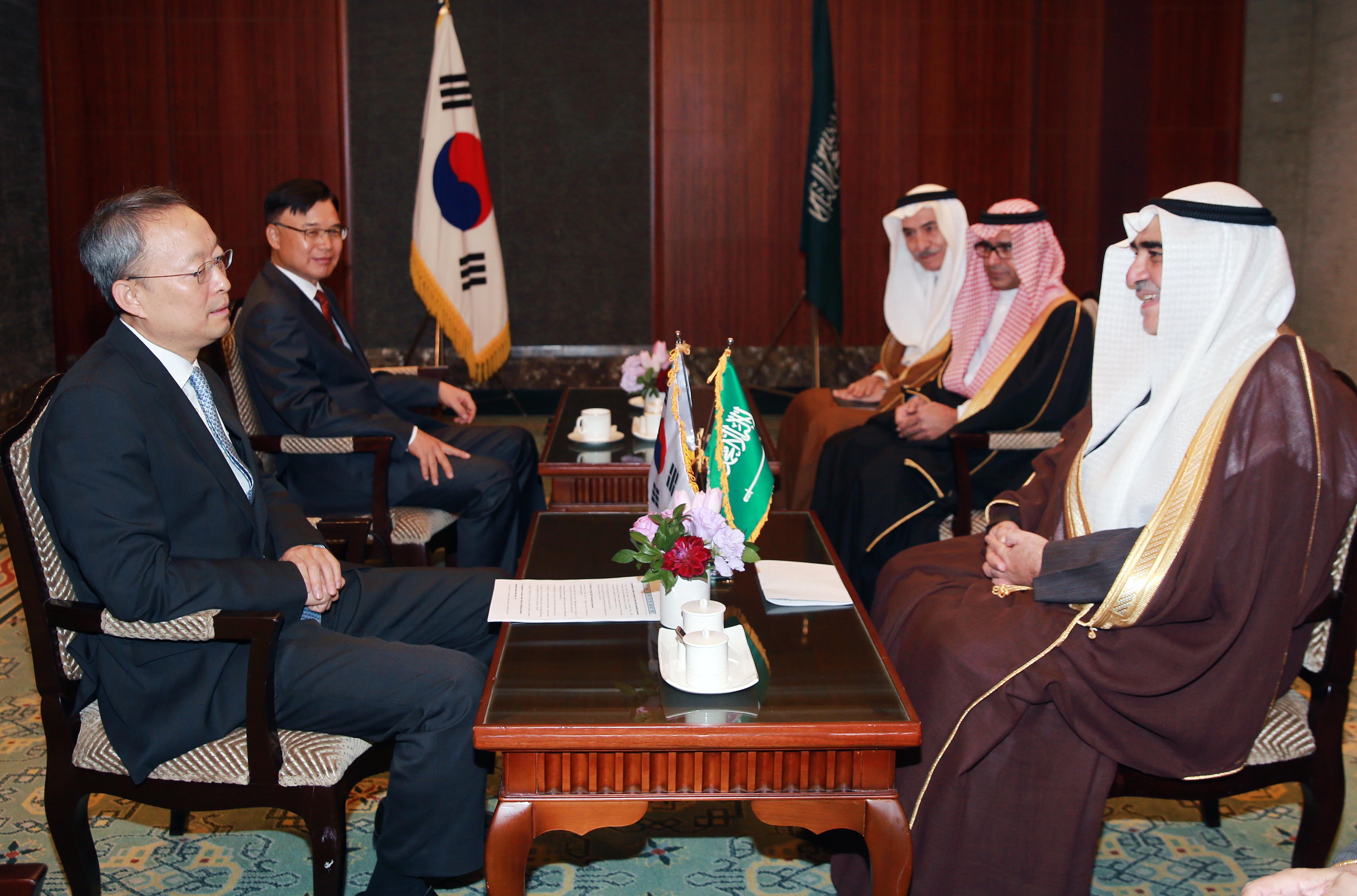 사우디 경제기획부 장관 면담 2