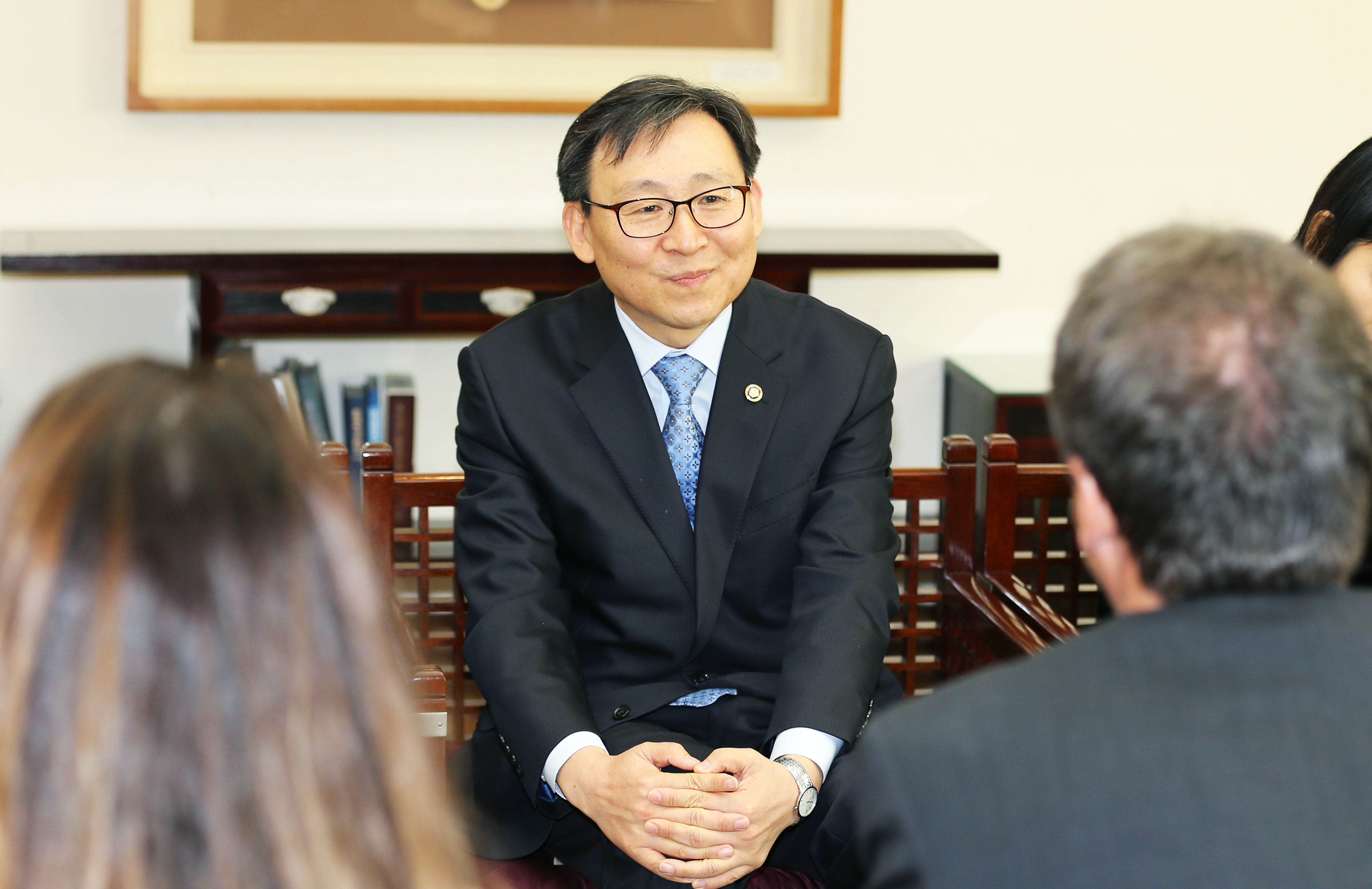 미국 몬타나주 주지사 면담 3