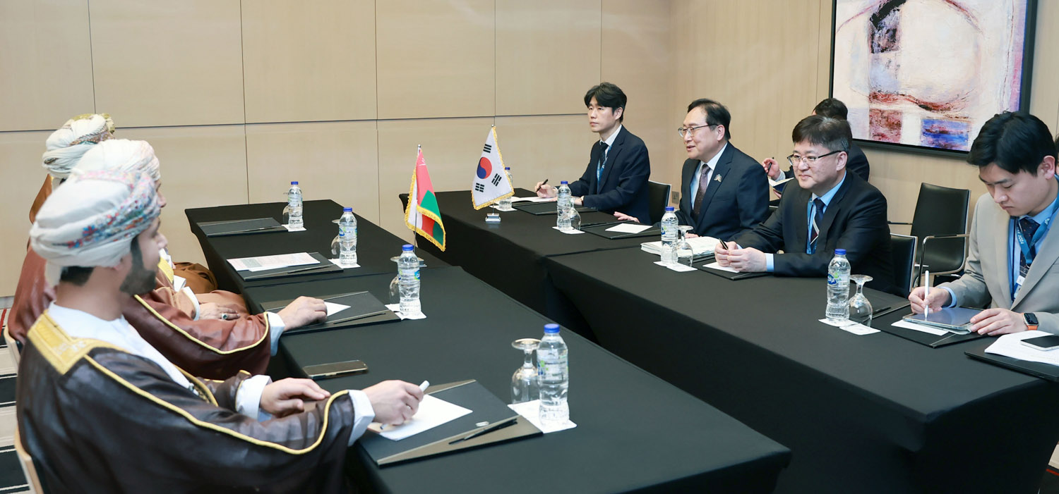 오만 상공투자촉진부 장관 면담 2