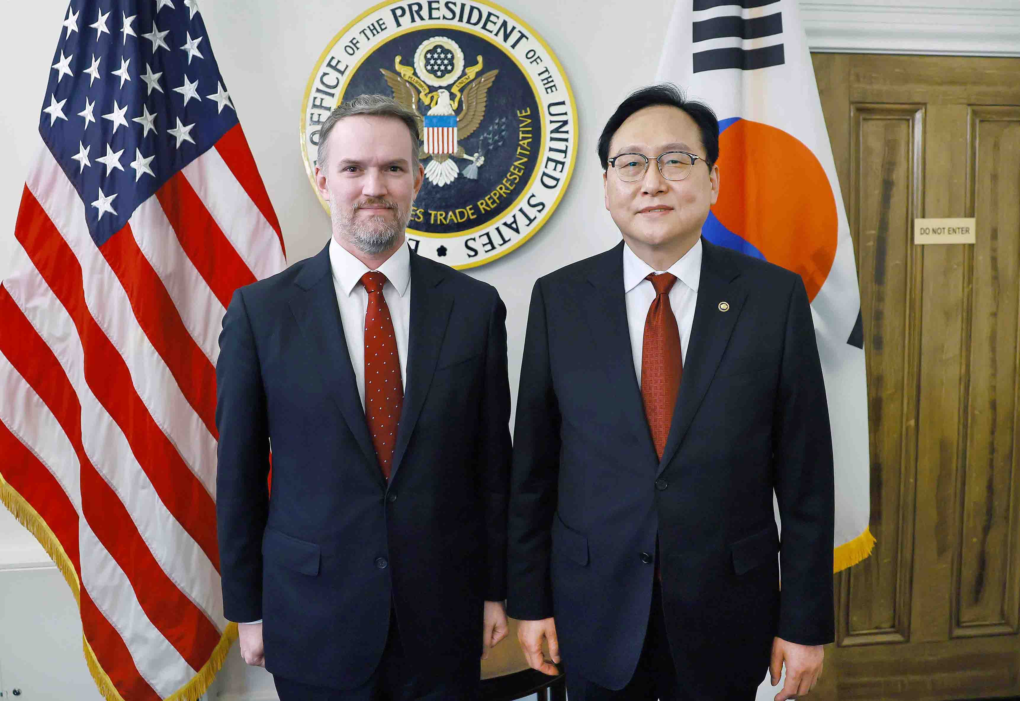 미국 무역대표부(USTR) 대표 면담 1