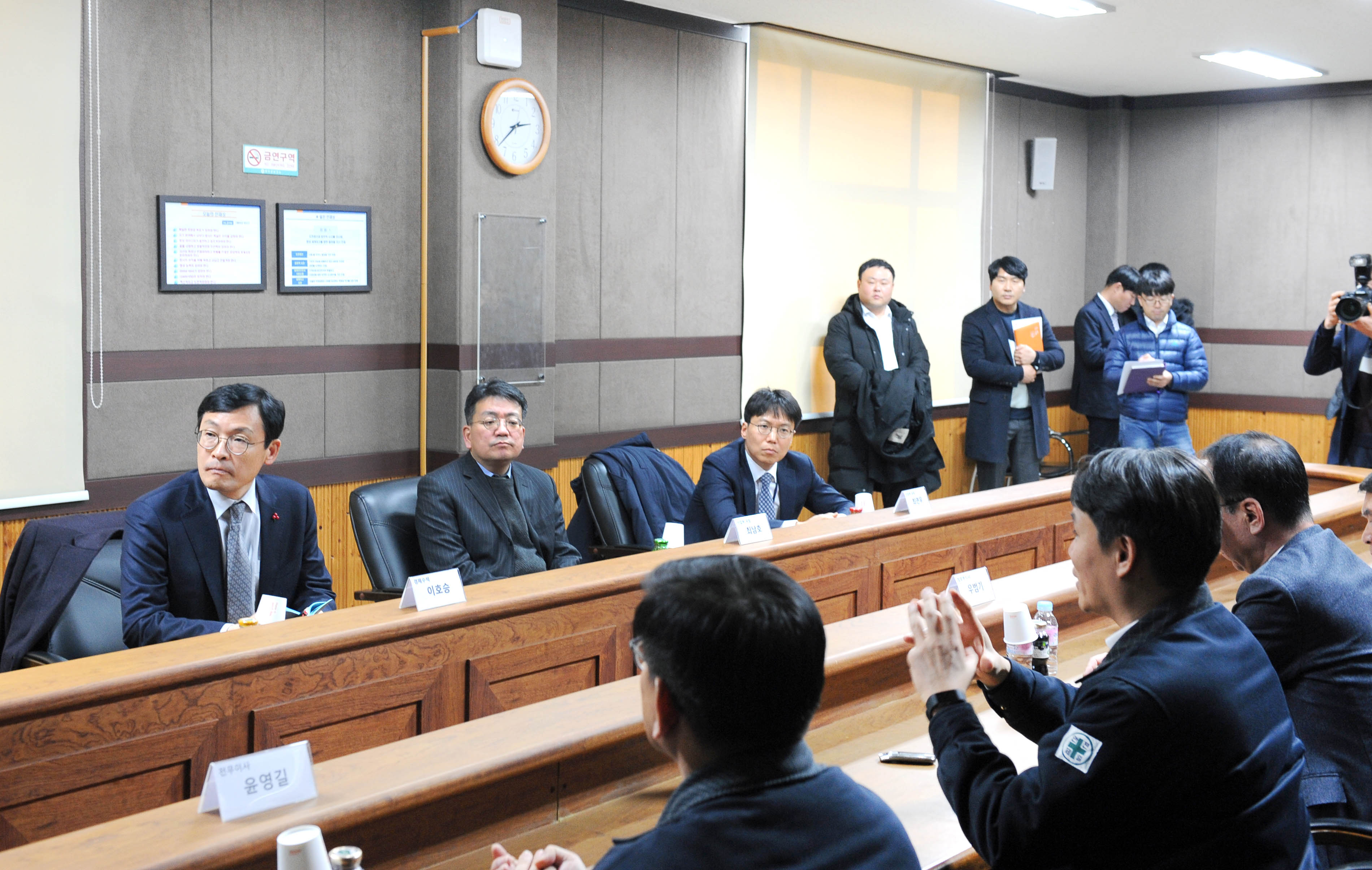수소저장용기 생산공장인 일진복합소재 현장방문 1