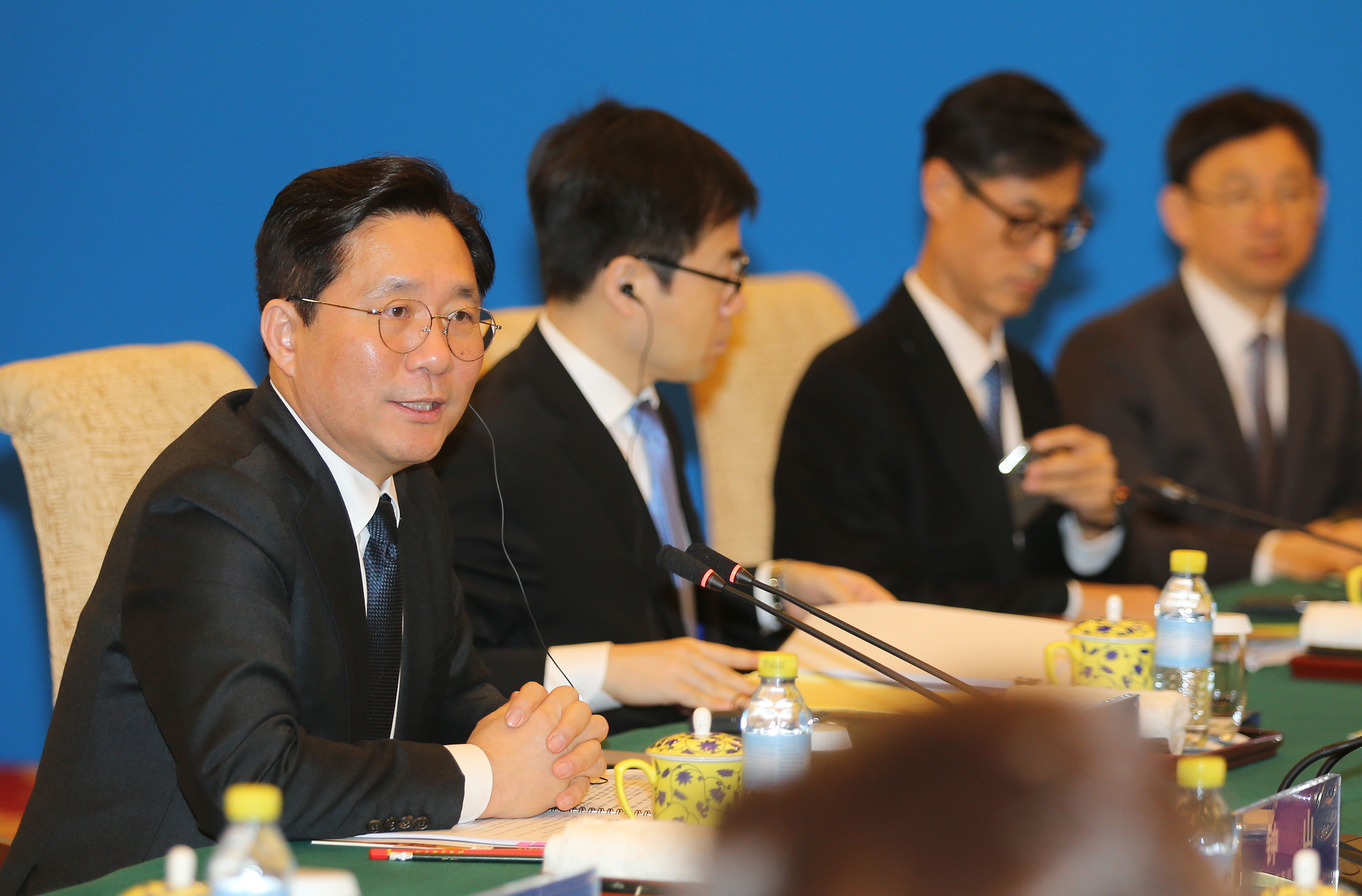중국 상무부 부장 면담 2